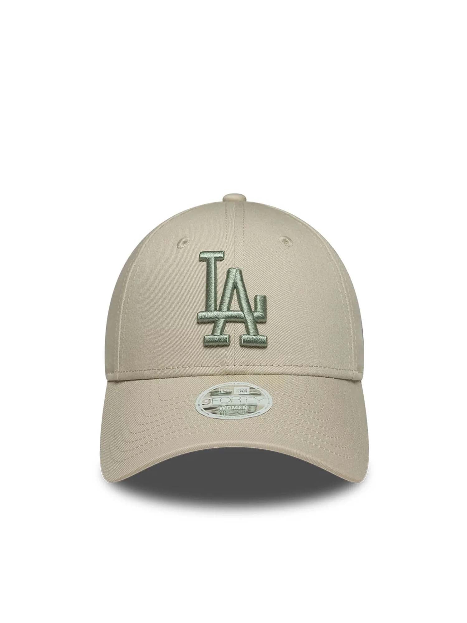 New Era Cappellino 9FORTY LA Dodgers MLB League Essential Donna Beige