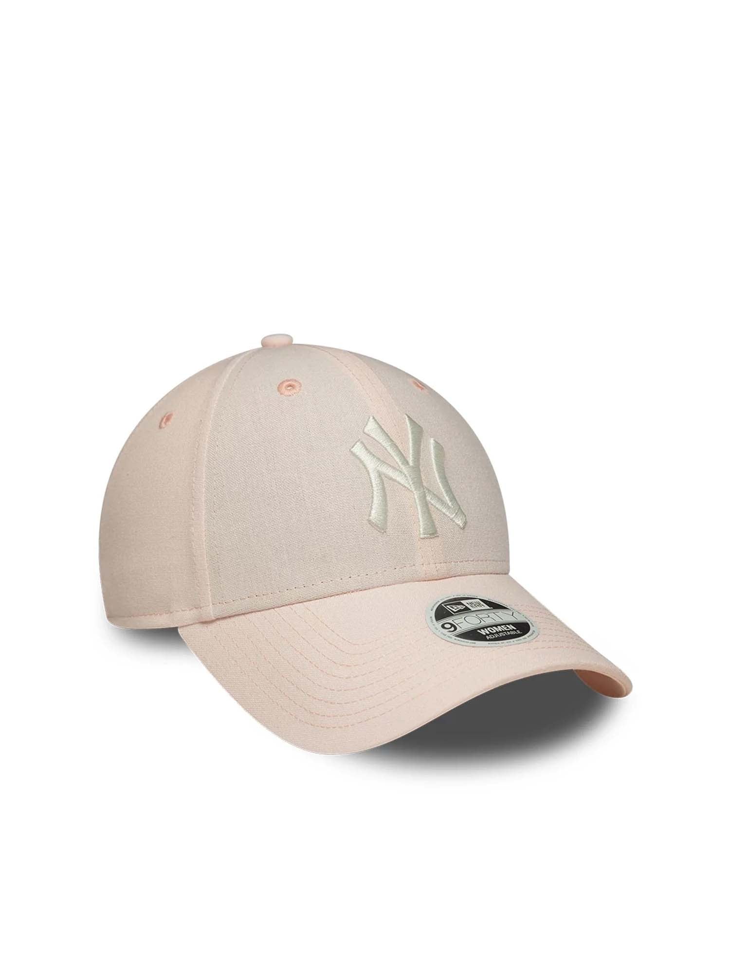 New Era Cappellino 9FORTY New York Yankees MLB Linen Donna Rosa