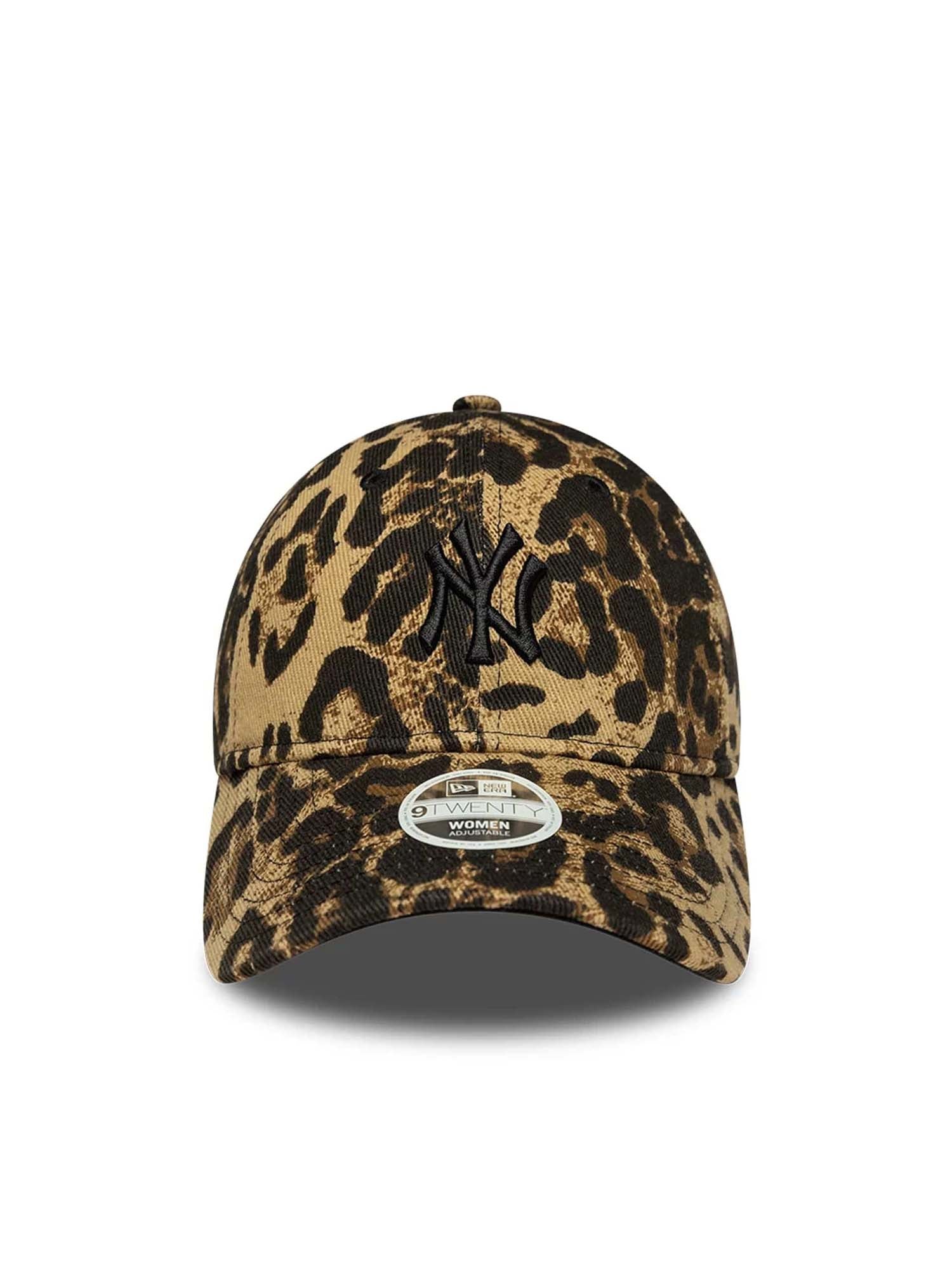 New Era Cappellino 9TWENTY New York Yankees MLB Leopard Donna Animalier