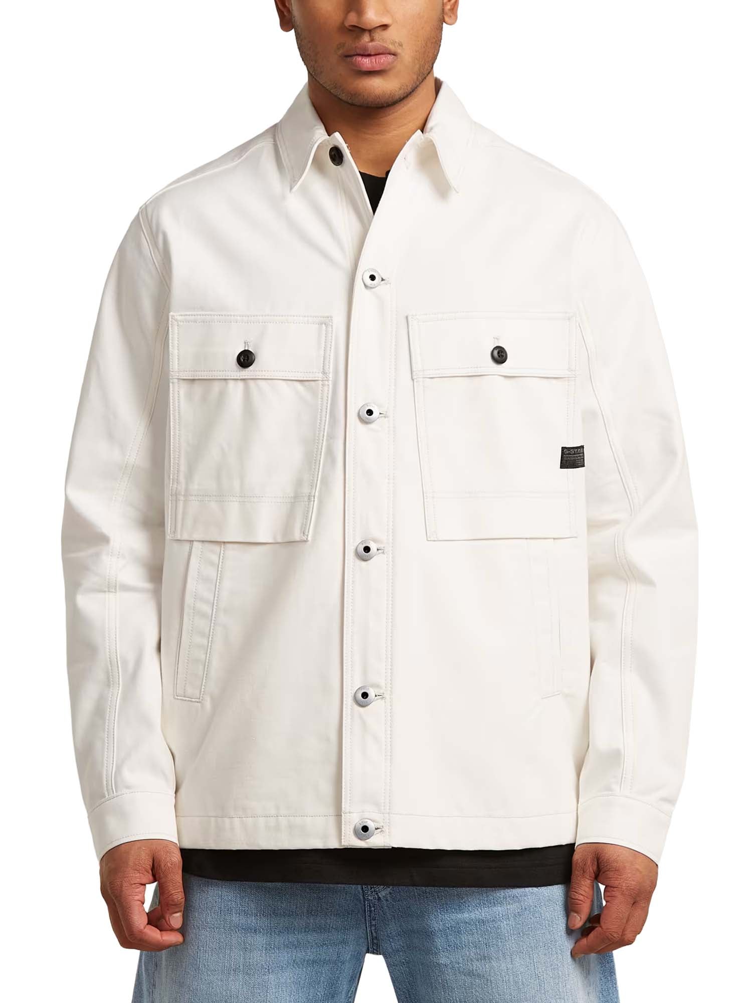 G-star Mosa Overshirt Bianco