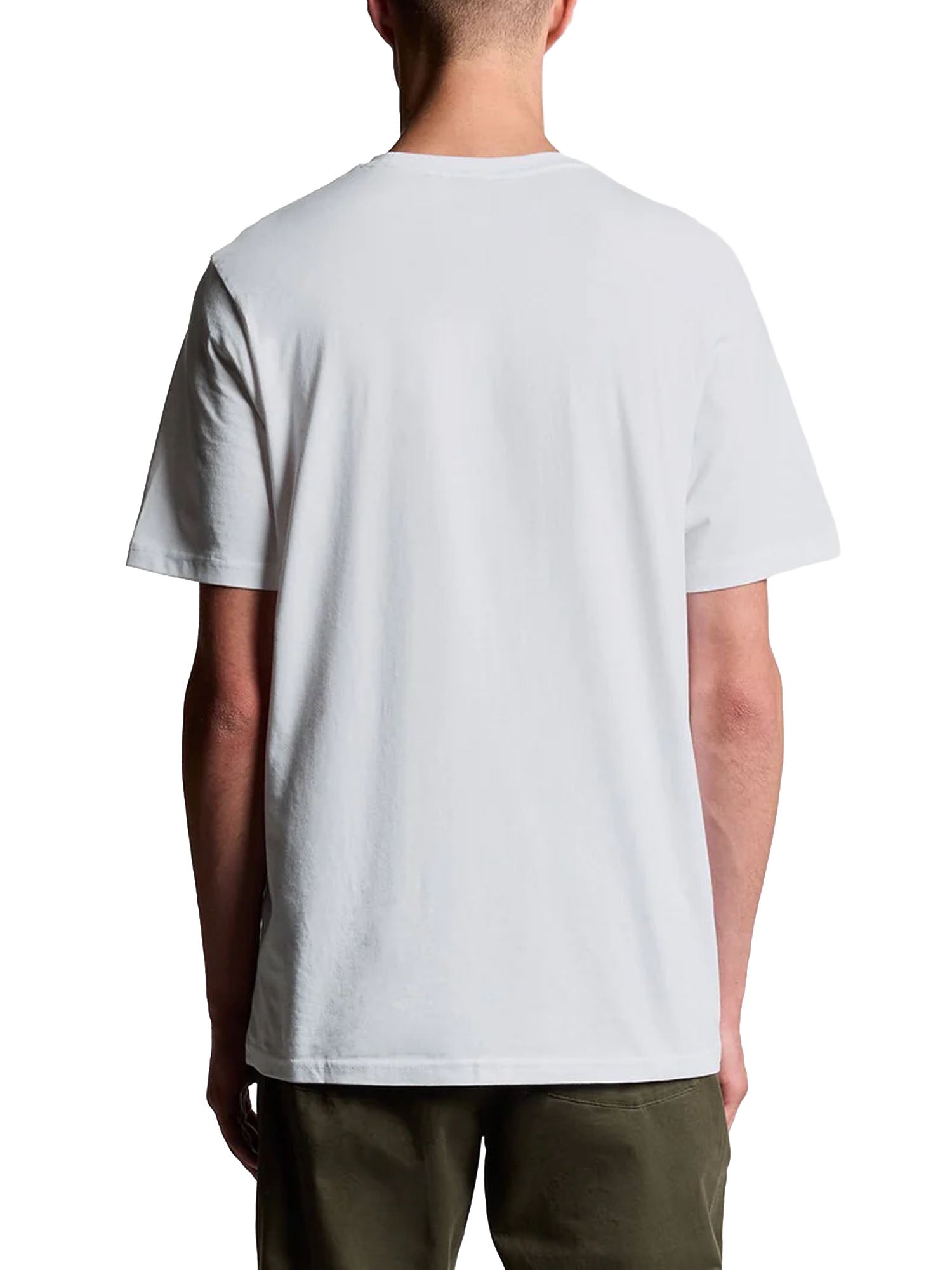 Lyle & Scott Cotton crew neck t-shirt Bianco