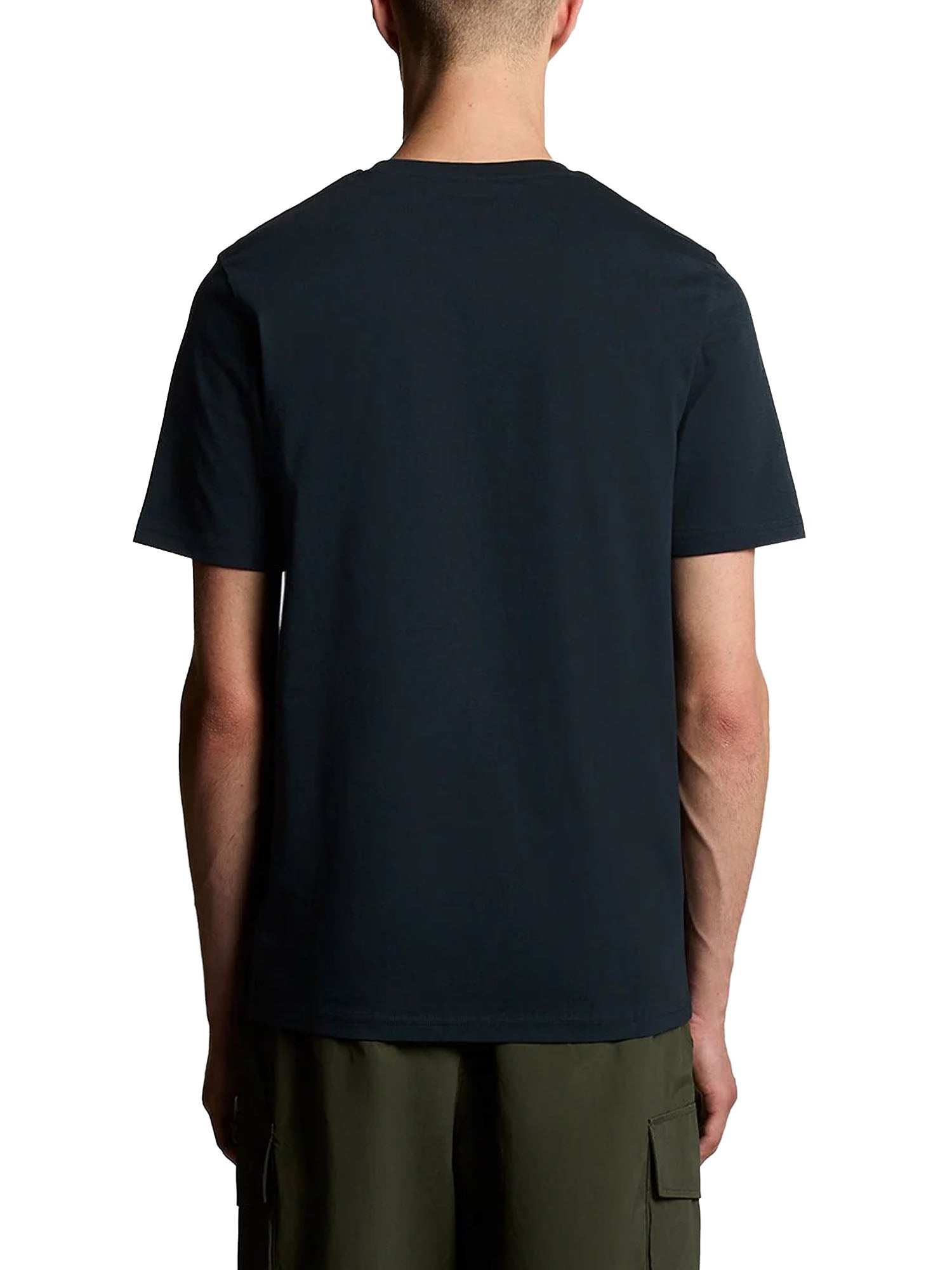 Lyle & Scott Cotton crew neck t-shirt Blu