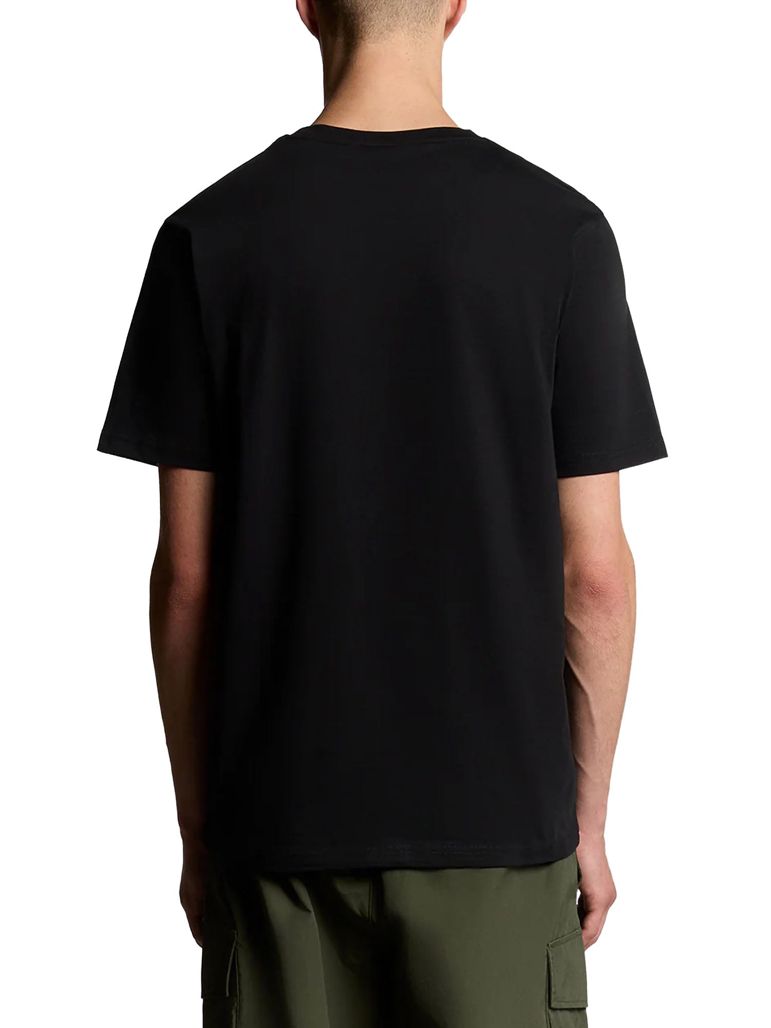 Lyle & Scott Cotton crew neck t-shirt Nero