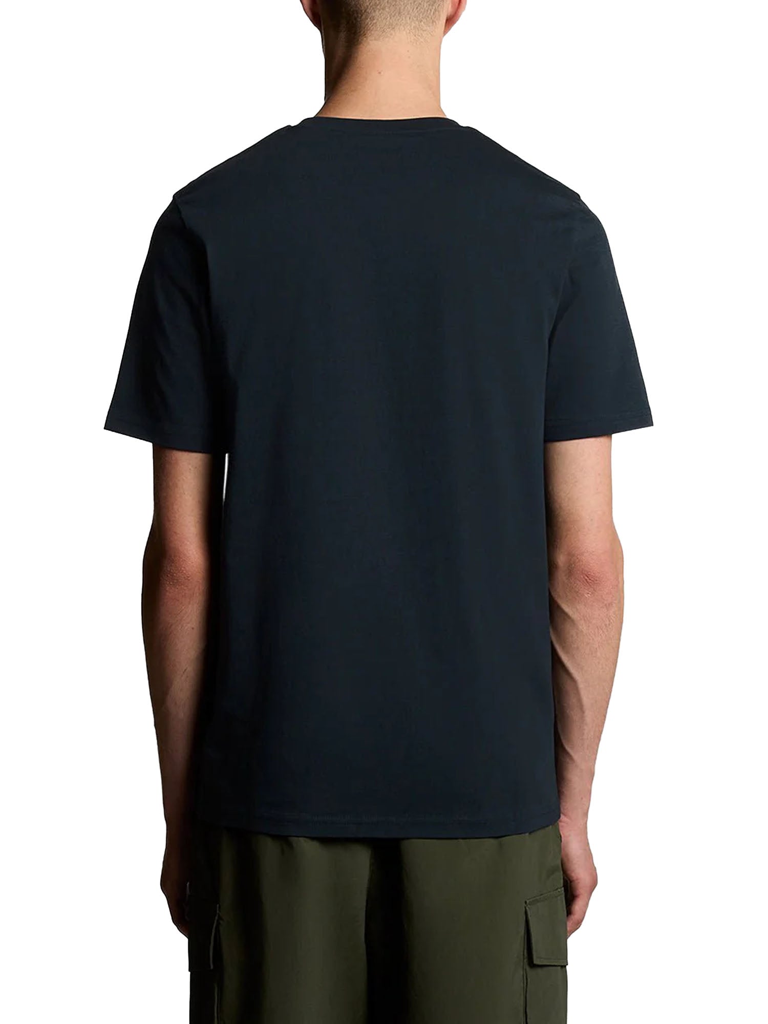 Lyle & Scott Cotton crew neck t-shirt Blu