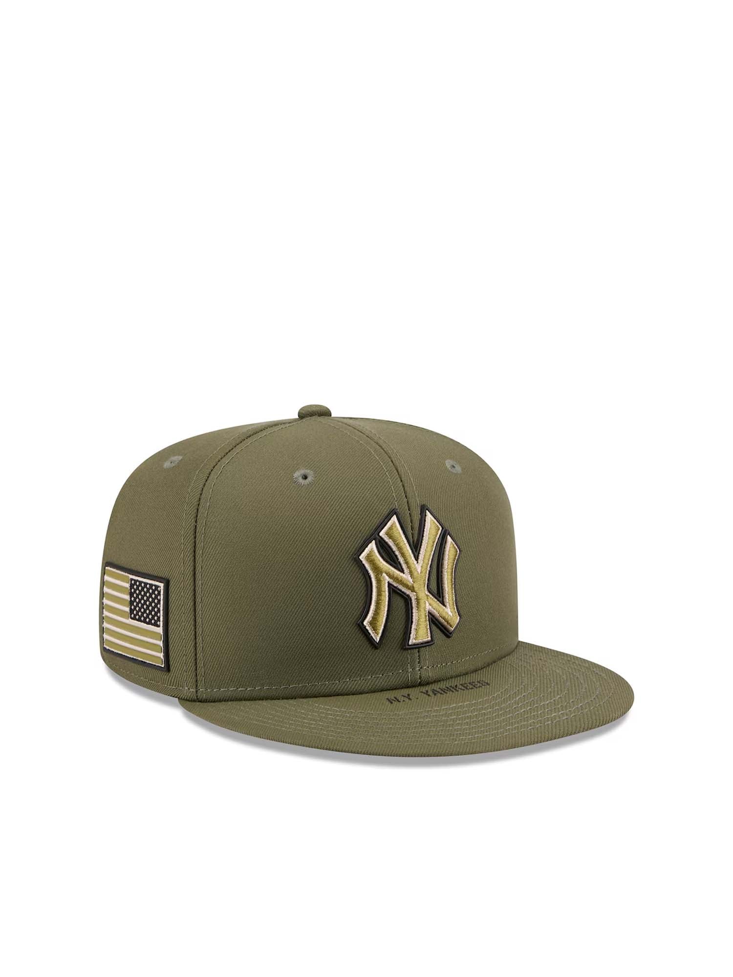 New Era Cappellino 59FIFTY New York Yankees MLB Armed Forces Day 2026 Verde