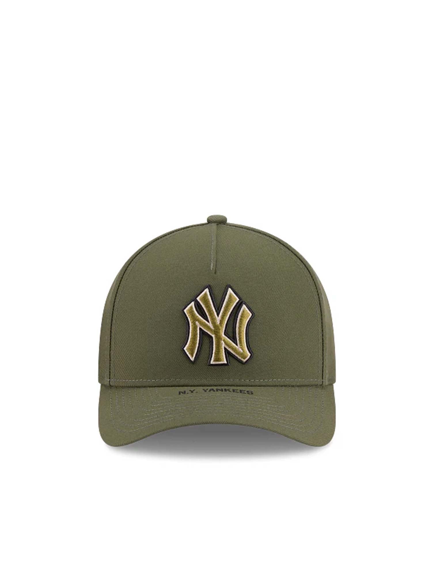 New Era Cappellino 9FORTY New York Yankees MLB Armed Forces Day 2026 Verde