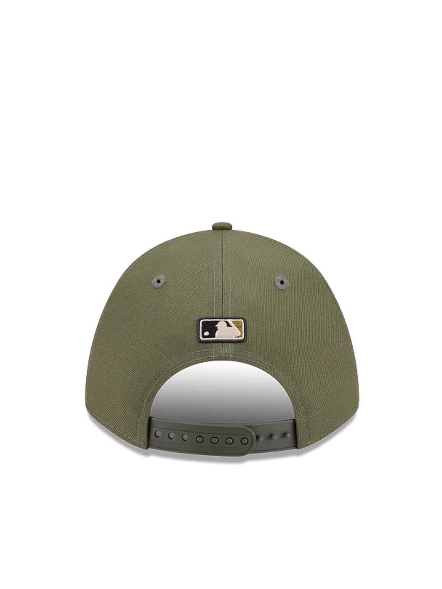 New Era Cappellino 9FORTY New York Yankees MLB Armed Forces Day 2026 Verde