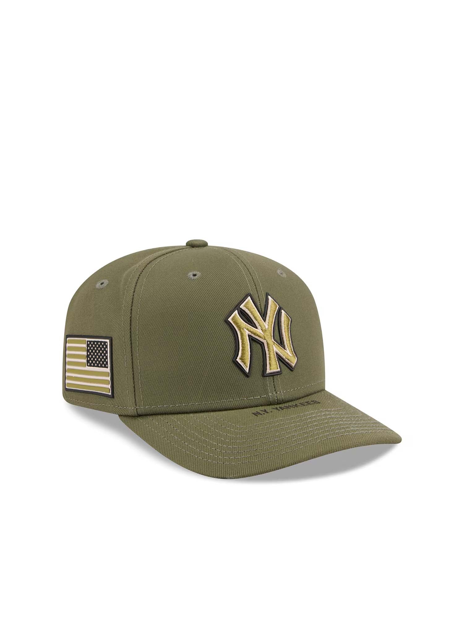 New Era Cappellino 9SEVENTY New York Yankees MLB Armed Forces Day 2026 Verde