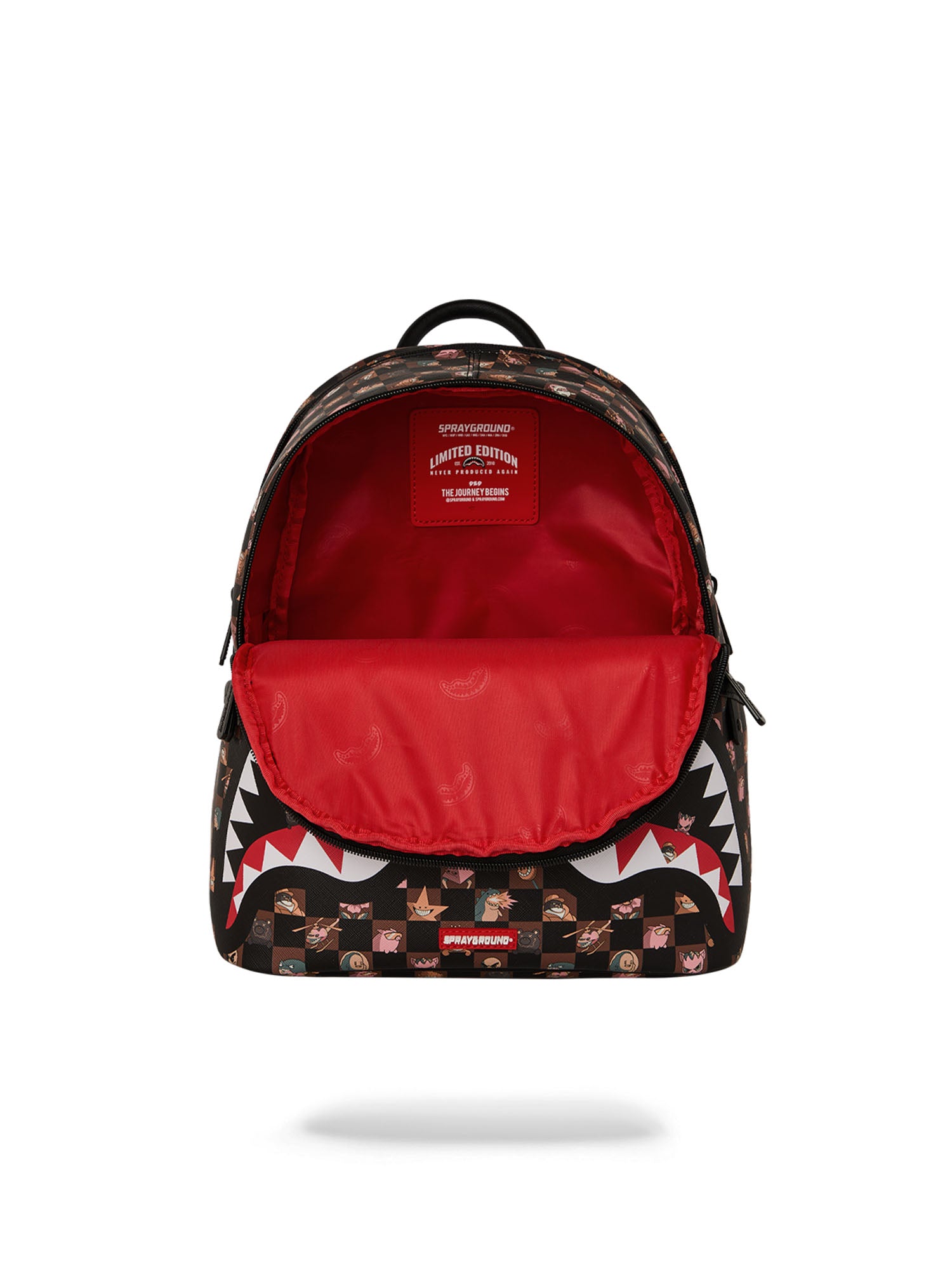Sprayground Peeking Characters Remix Savage Backpack Multicolore