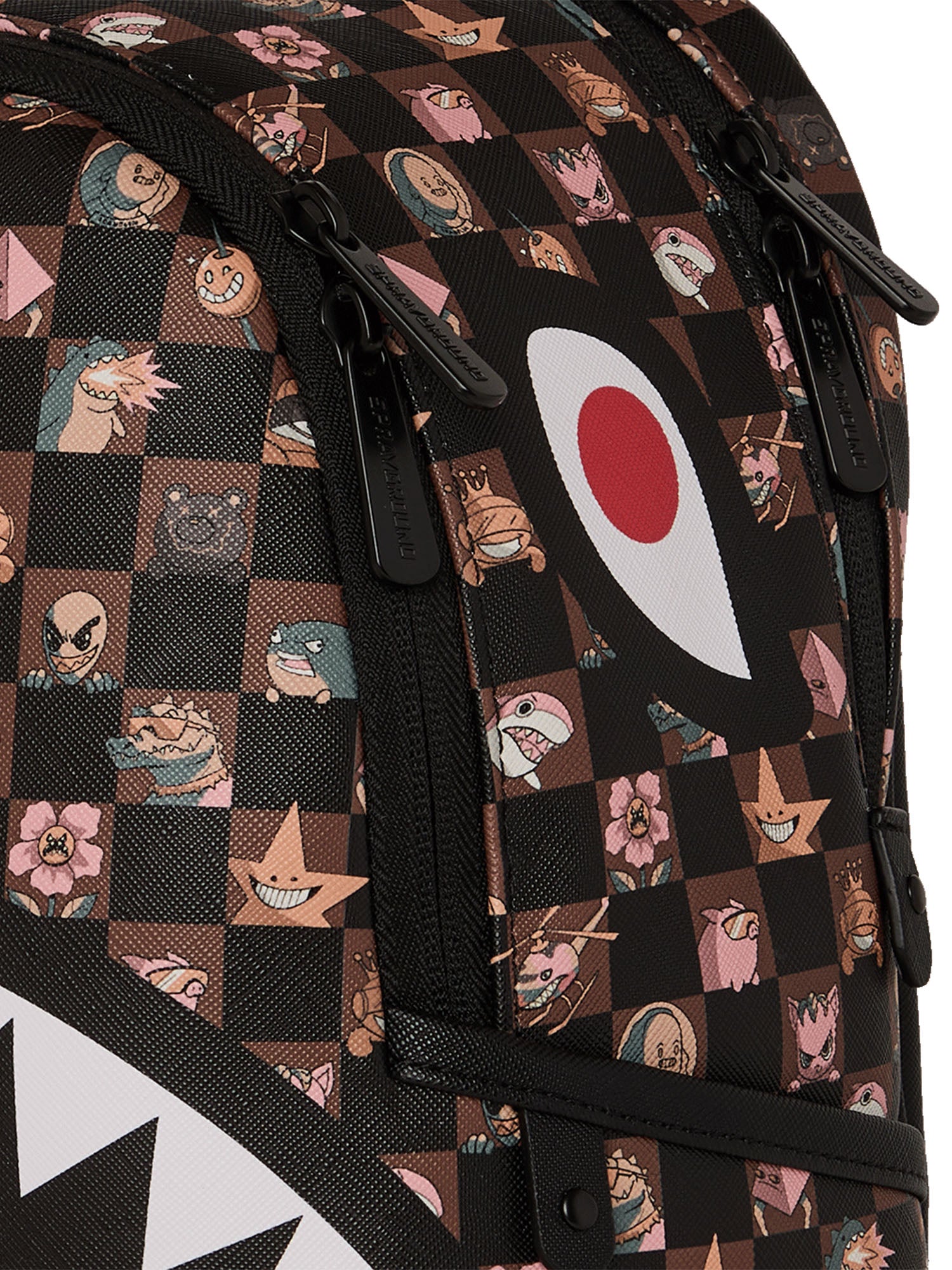 Sprayground Peeking Characters Remix Savage Backpack Multicolore