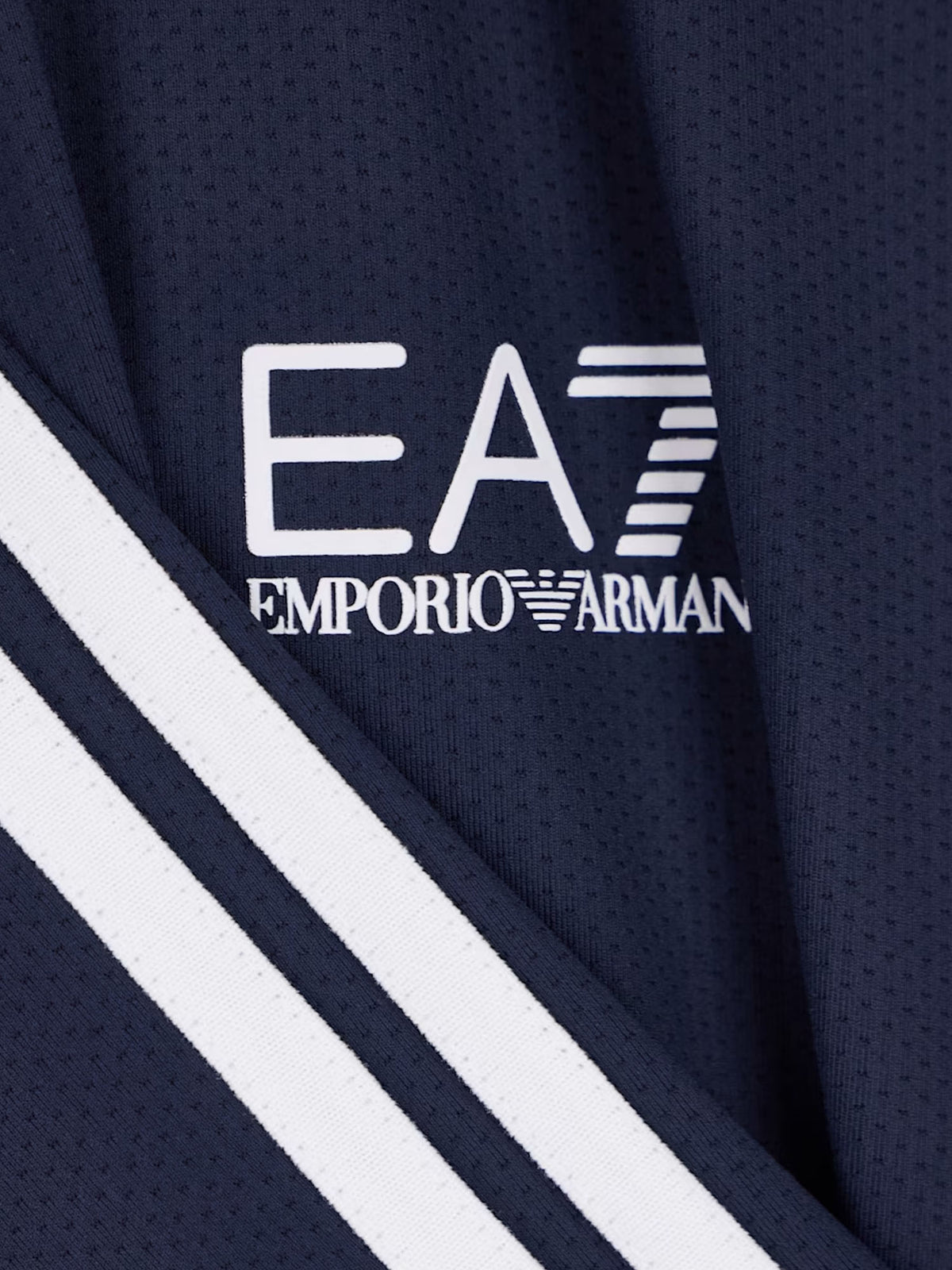 Ea7 T-shirt Tennis Pro in jersey tecnico con tecnologia Ventus7 Blu