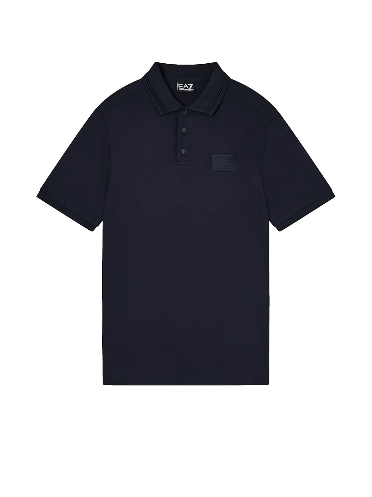 Ea7 Polo Lux Identity in misto modal Blu