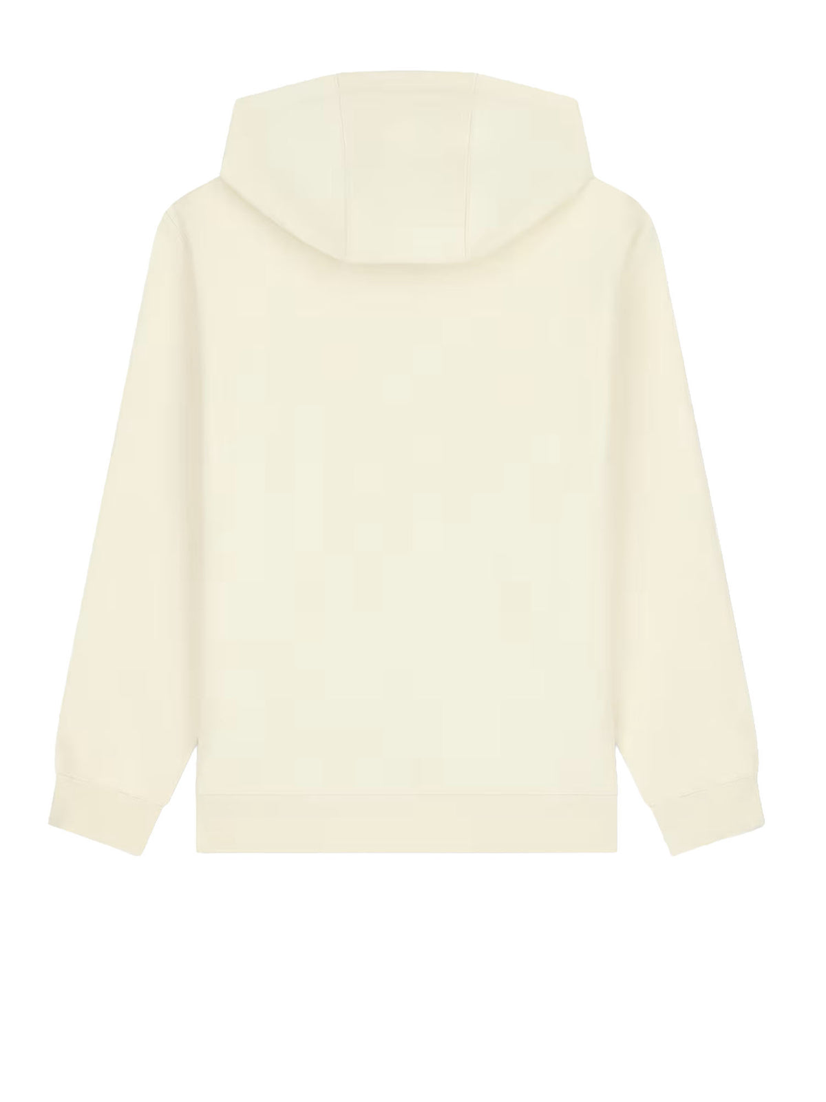 Ea7 Felpa Logo Series con cappuccio e zip in cotone Beige
