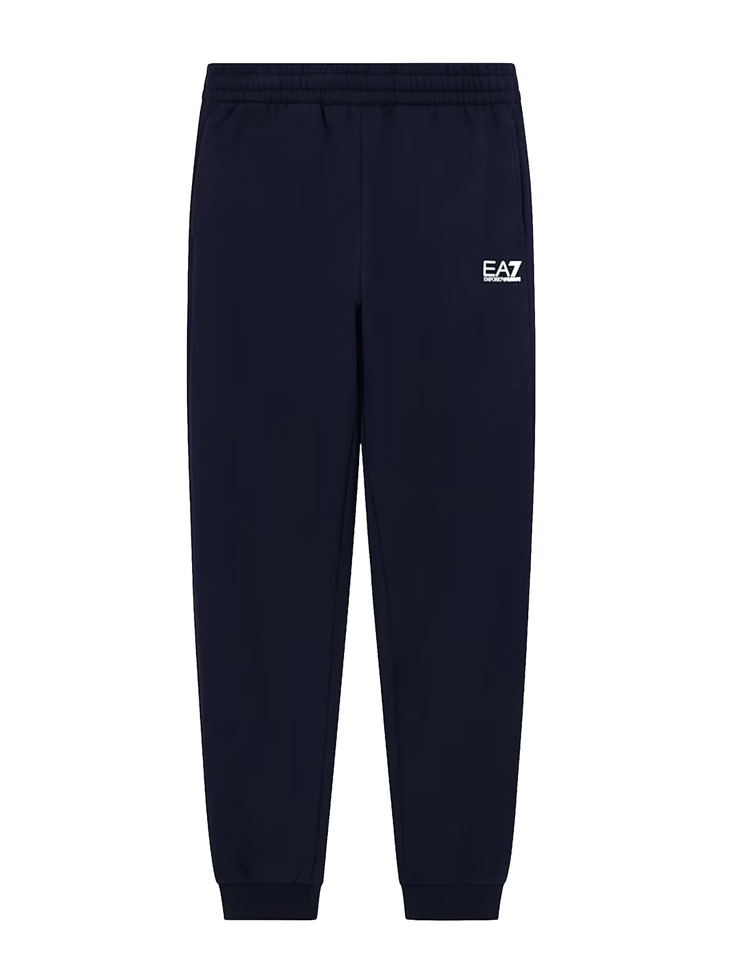Jogger en coton avec cordon de serrage et bas côtelés Core Identity