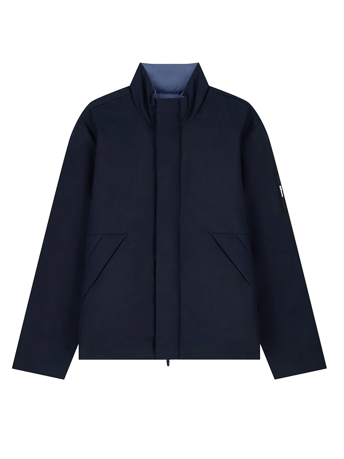 Ea7 Bomber reversibile imbottito in tessuto tecnico Blu