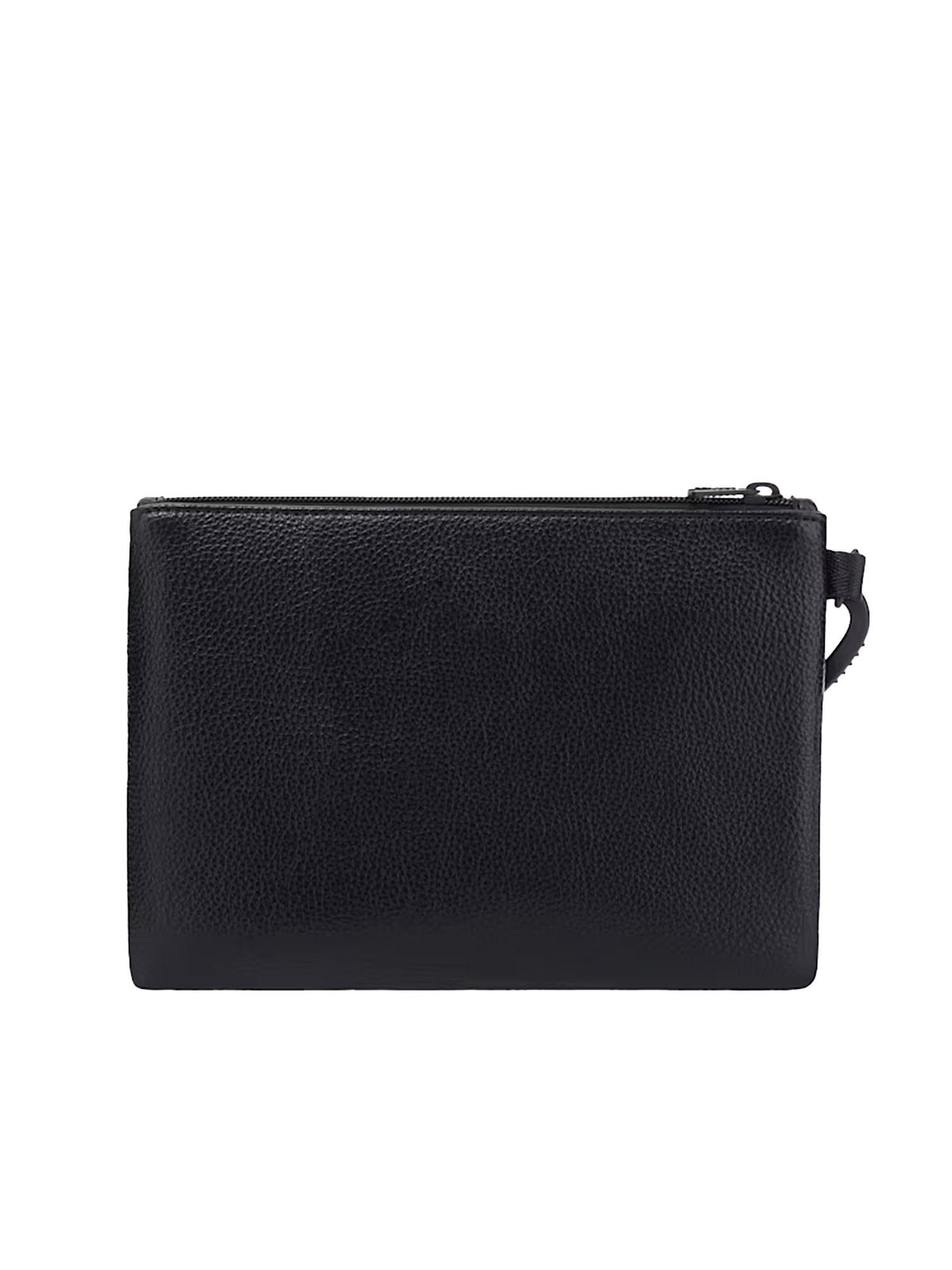 Ea7 Pochette con logo a rilievo e cinturino removibile Nero