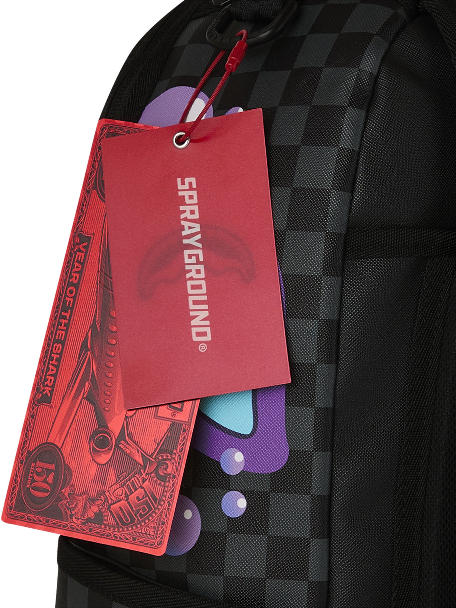 Sprayground Purple Slime Takeover Dlxsv Backpack Viola