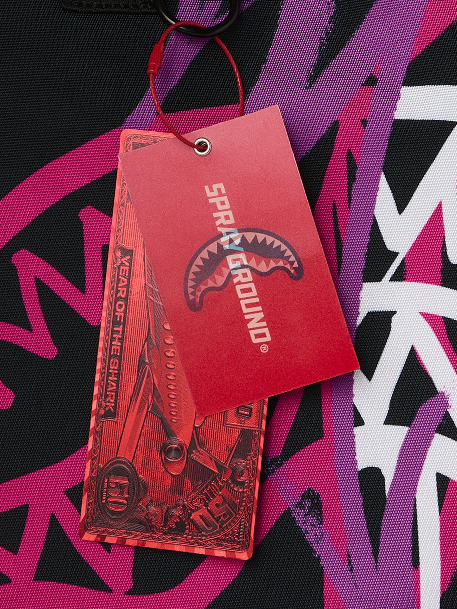 Sprayground Purple Slime Takeover Crossbody Bag Multicolore