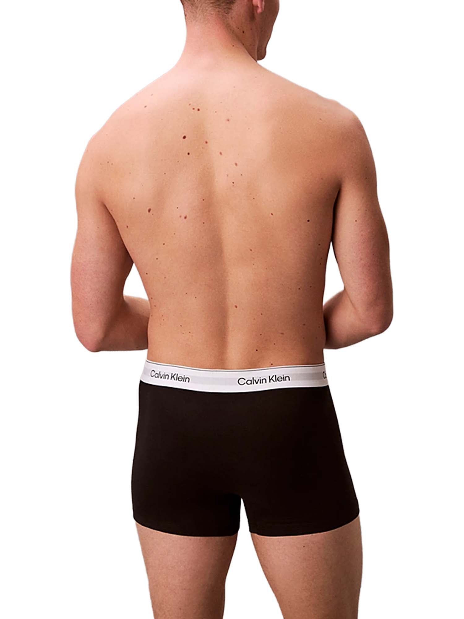 Calvin Klein Boxer corti in confezione da 3 - Icon Cotton Stretch Nero