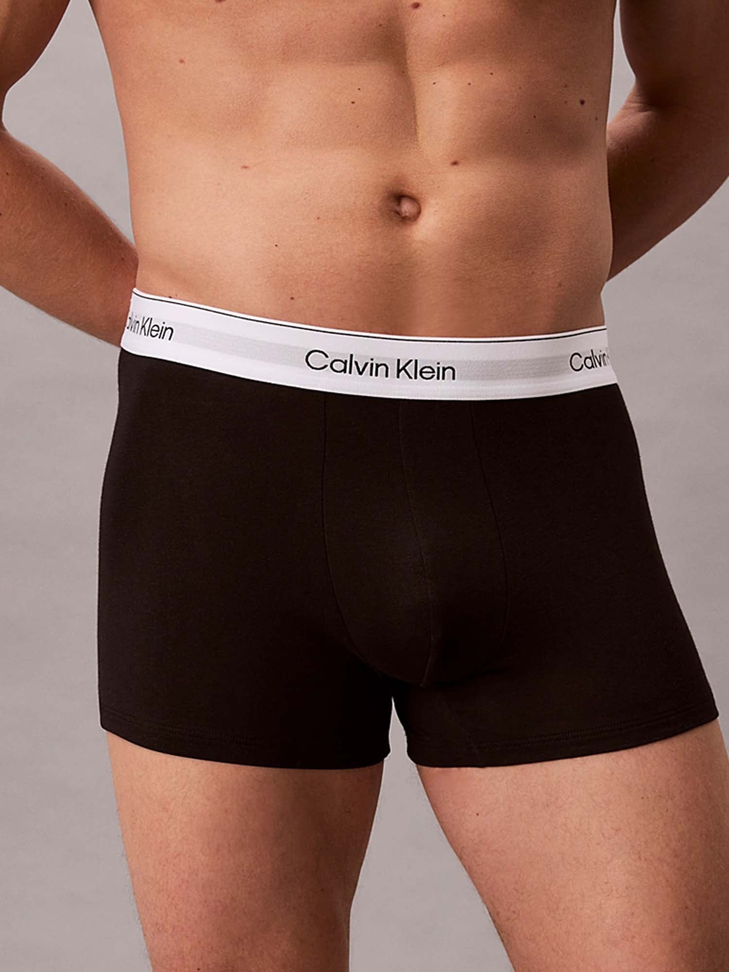 Calvin Klein Boxer corti in confezione da 3 - Icon Cotton Stretch Nero