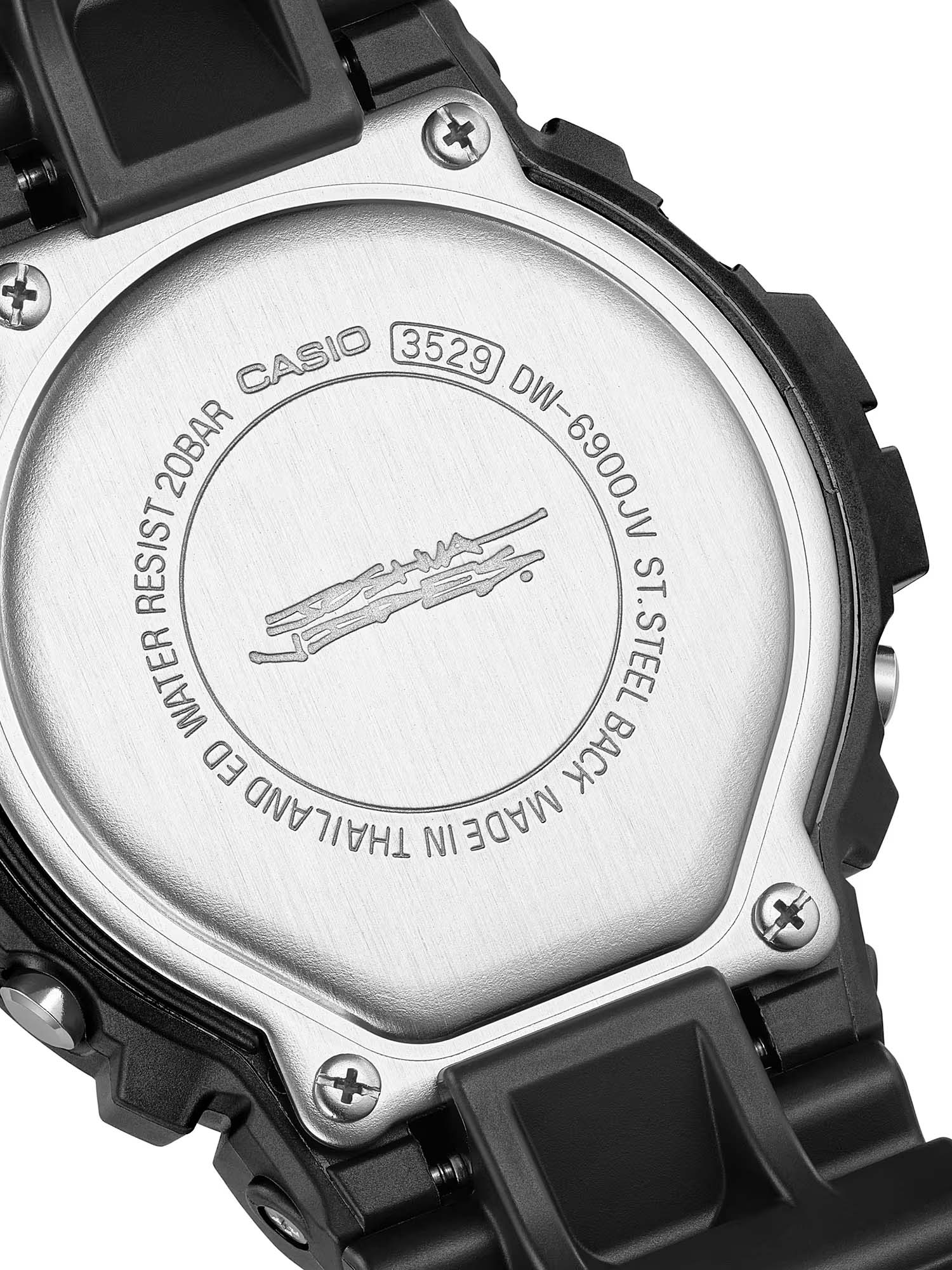 Casio Orologio DW-6900JV-1 G-Shock x Joshua Vides Nero