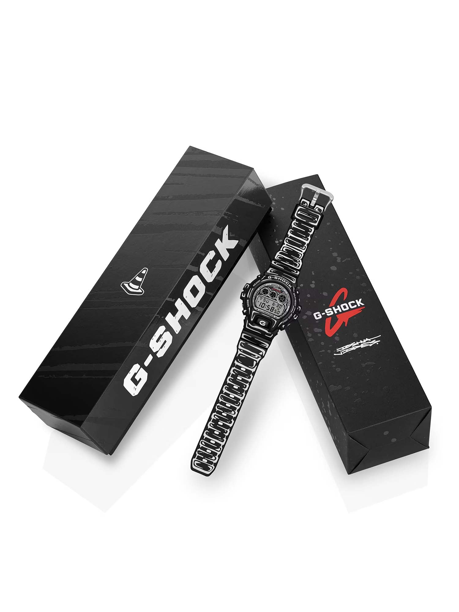 Casio Orologio DW-6900JV-1 G-Shock x Joshua Vides Nero