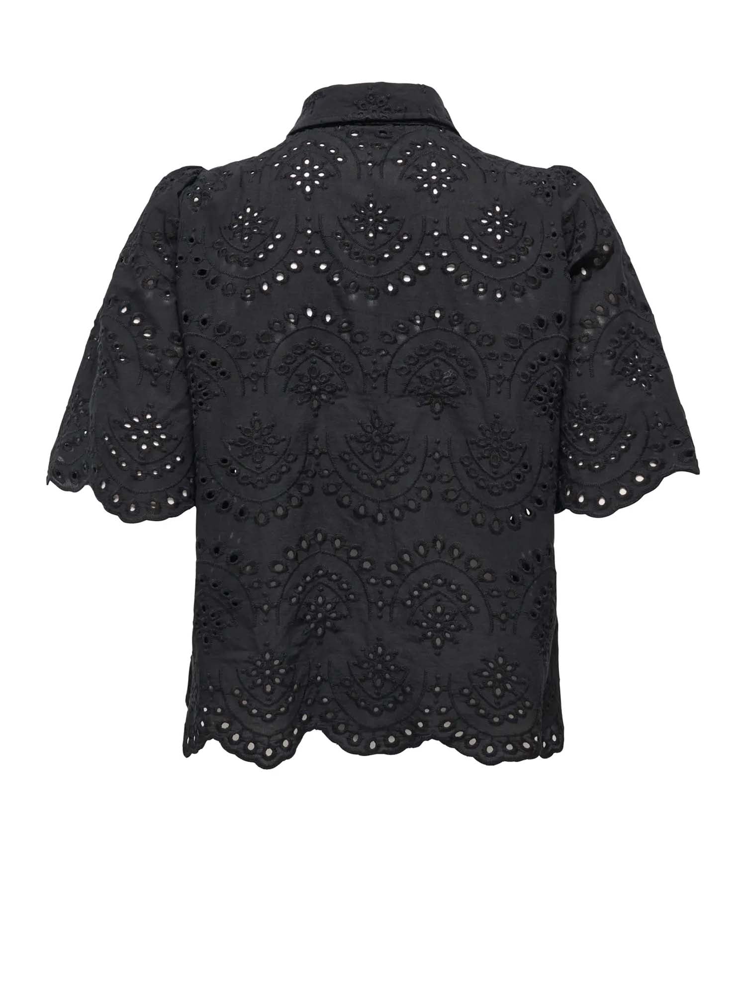 Only Onlvalais S/S Shirt Nero