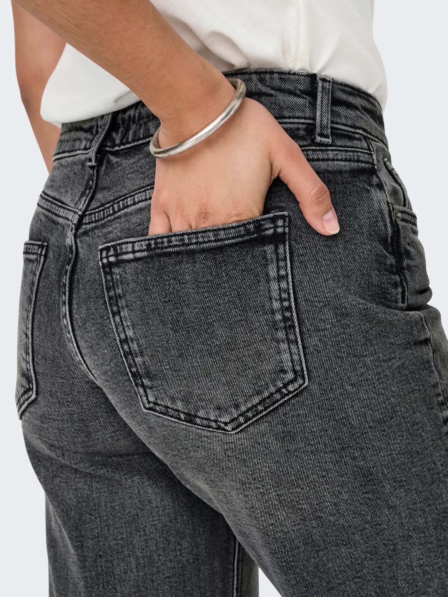 Only Onljuicy Lw Wide Dnm Grigio