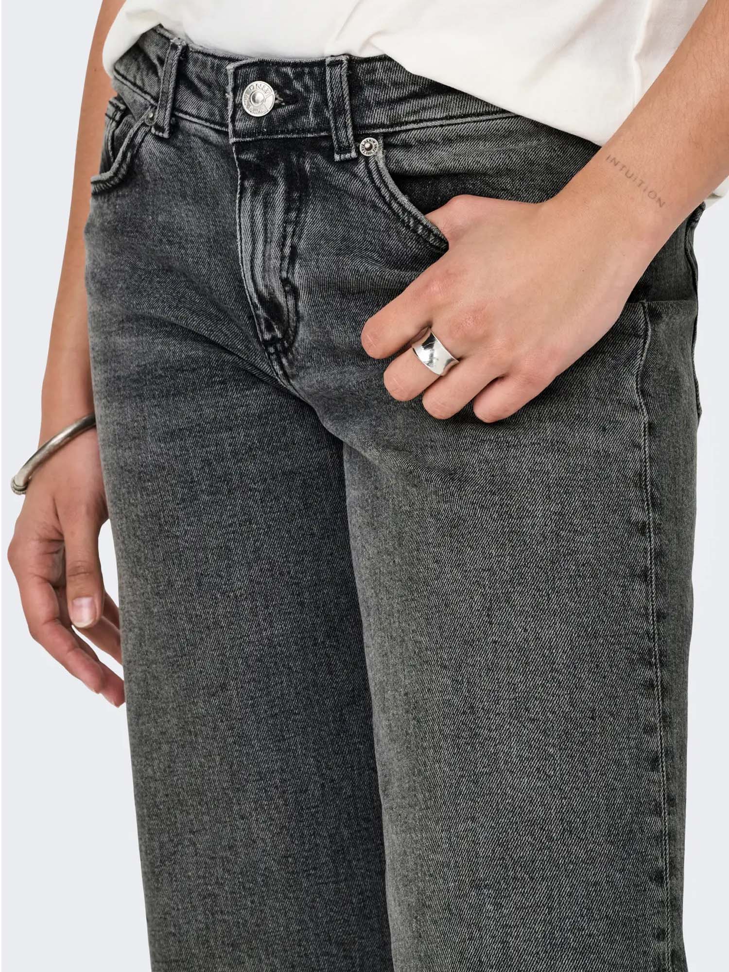 Only Onljuicy Lw Wide Dnm Grigio