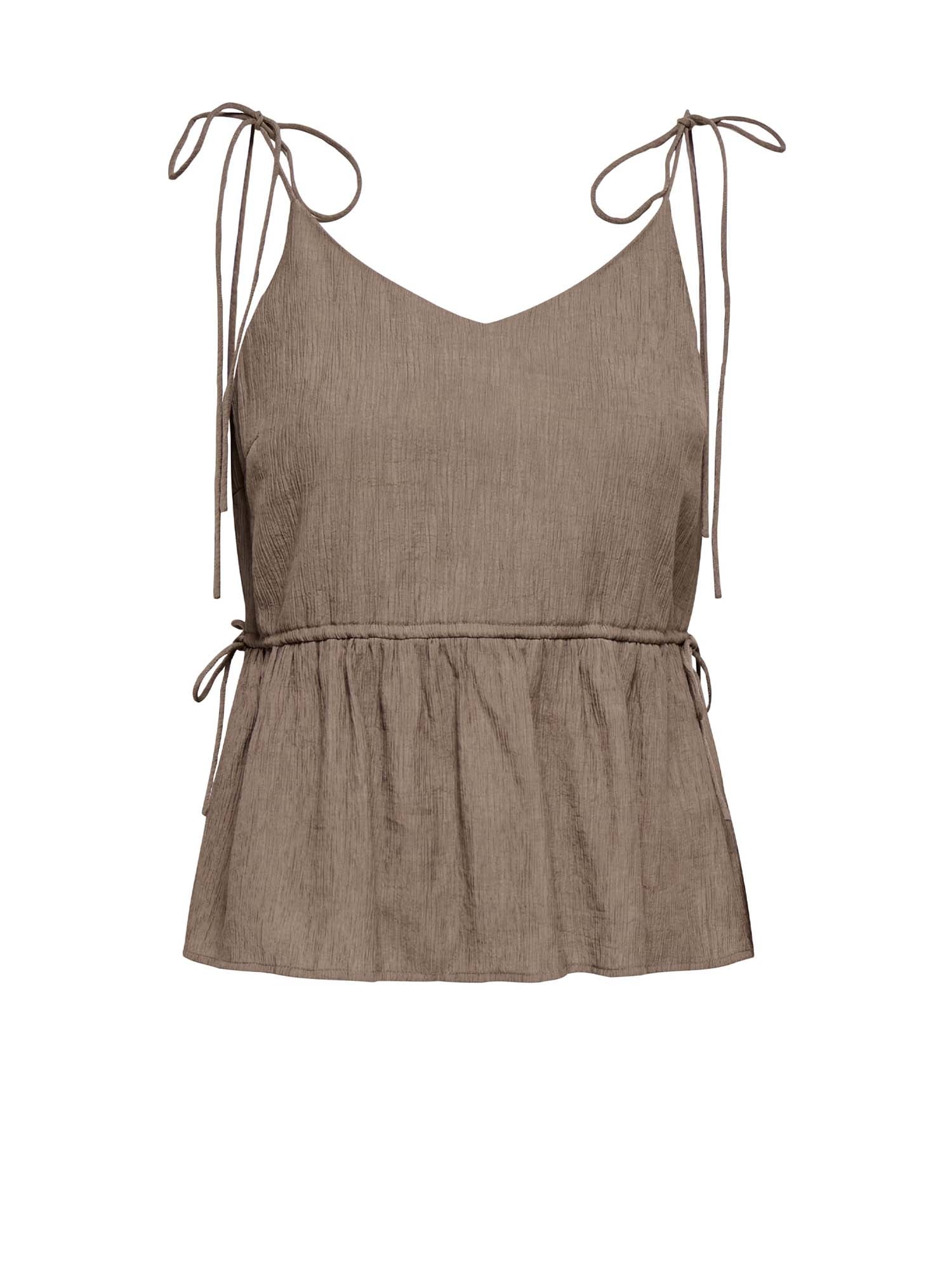 Only Top Onlnele Structure Singlet Marrone