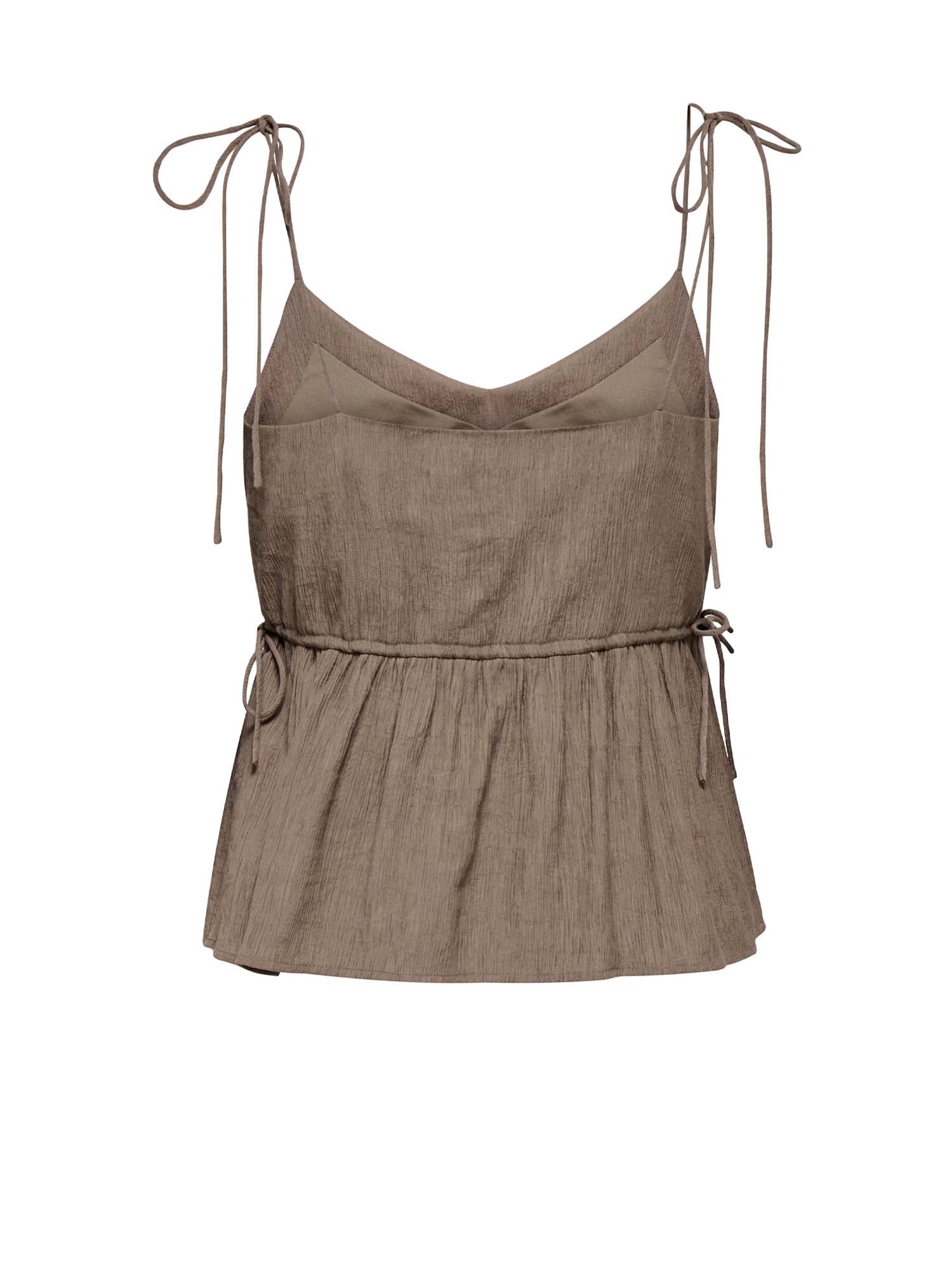 Only Top Onlnele Structure Singlet Marrone