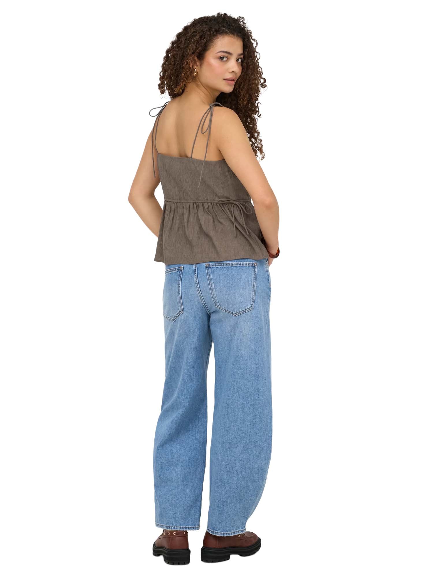 Only Top Onlnele Structure Singlet Marrone
