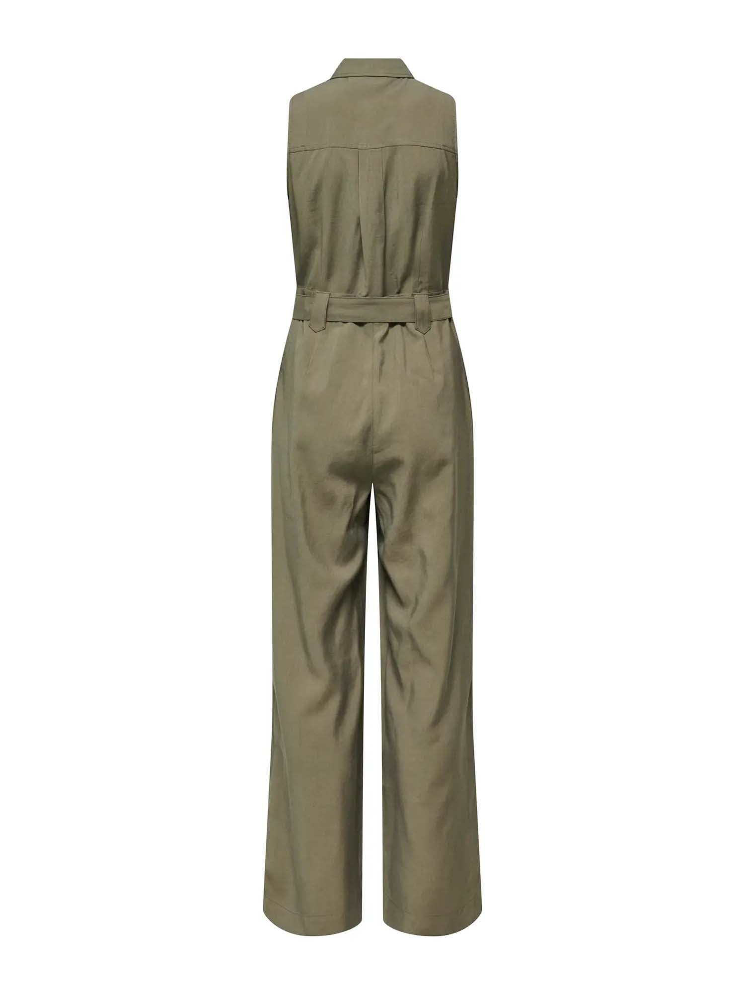 Only Tuta Onltila Life S/L Belt Jumpsuit Grigio