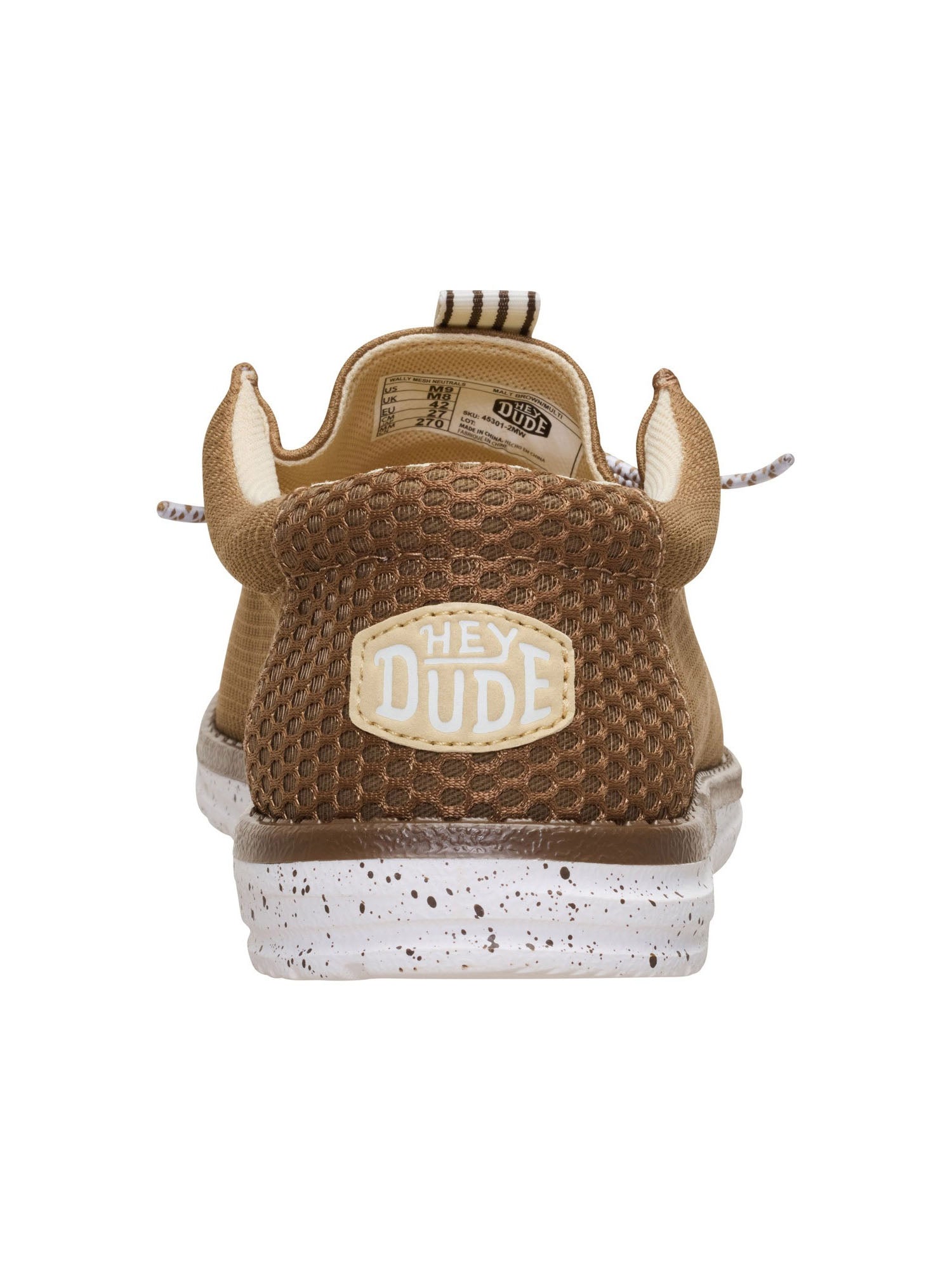 Hey Dude Wally mesh neutrals Marrone