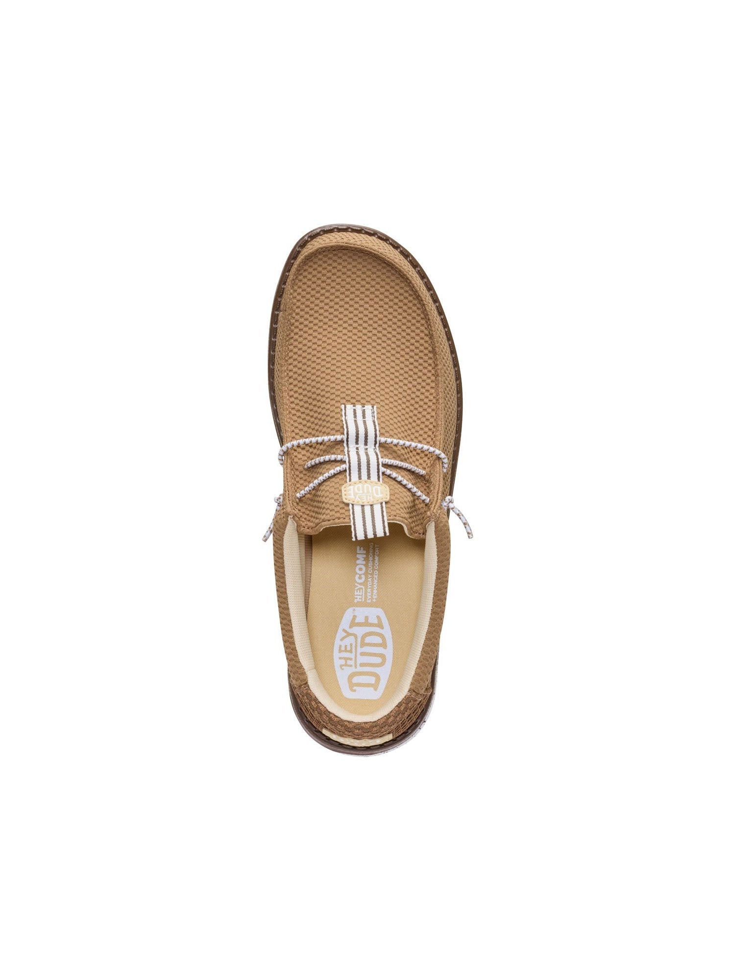 Hey Dude Wally mesh neutrals Marrone