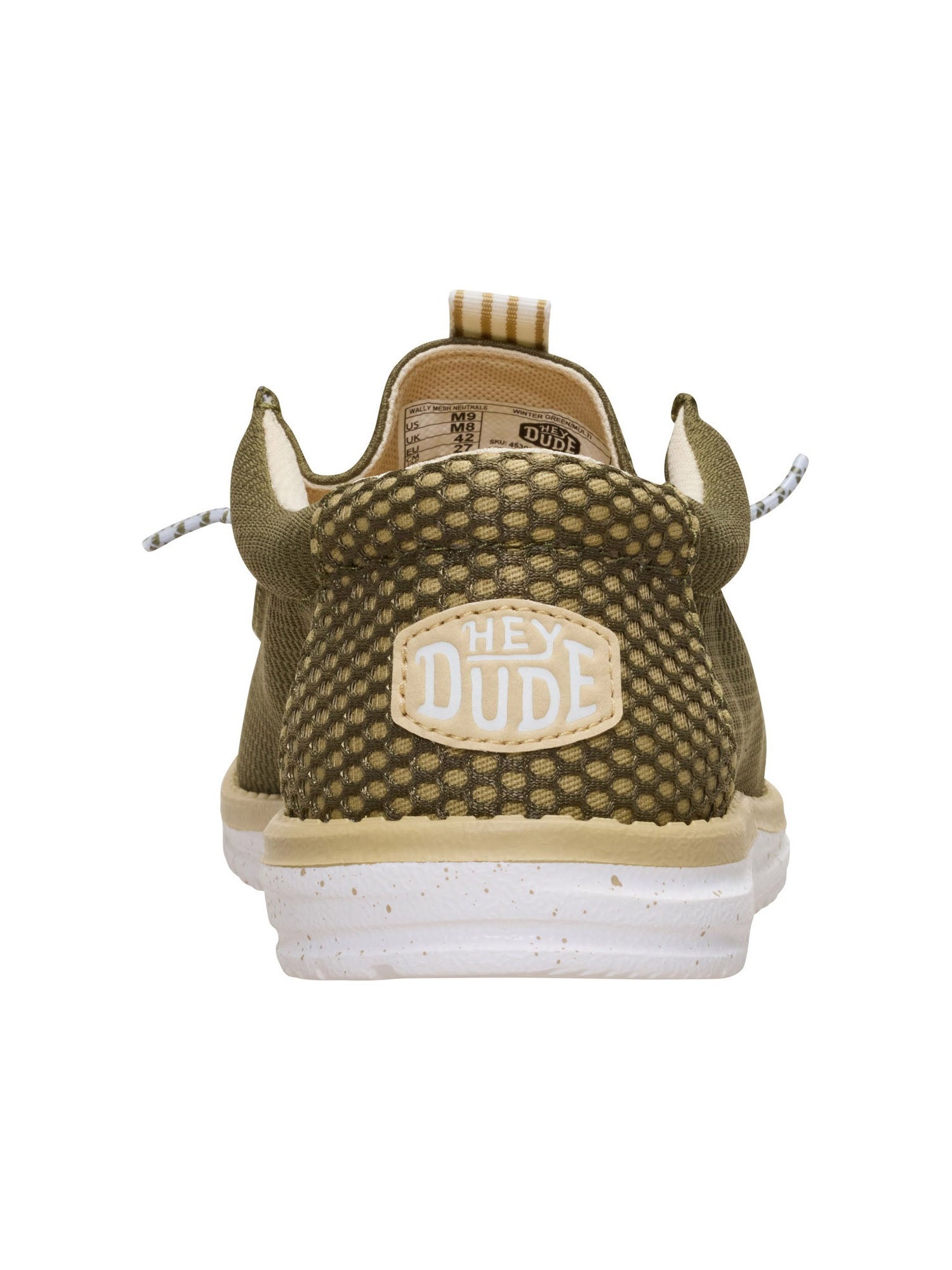 Hey Dude Wally mesh neutrals Verde