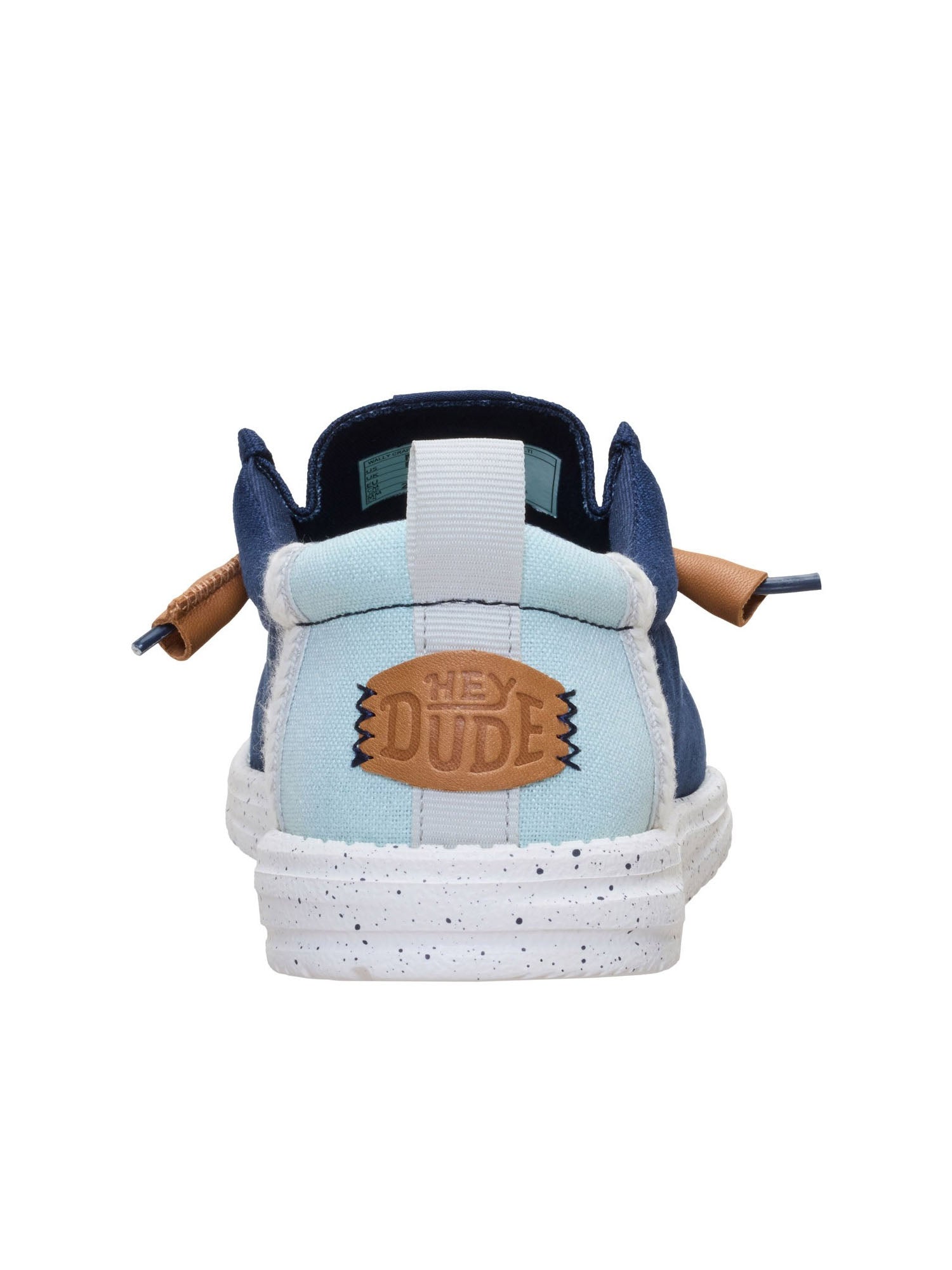 Hey Dude Wally summer linen Blu
