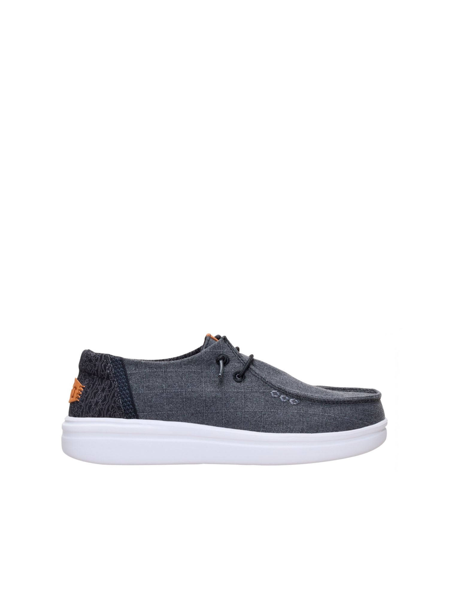 Hey Dude Wendy rise chambray grid Nero