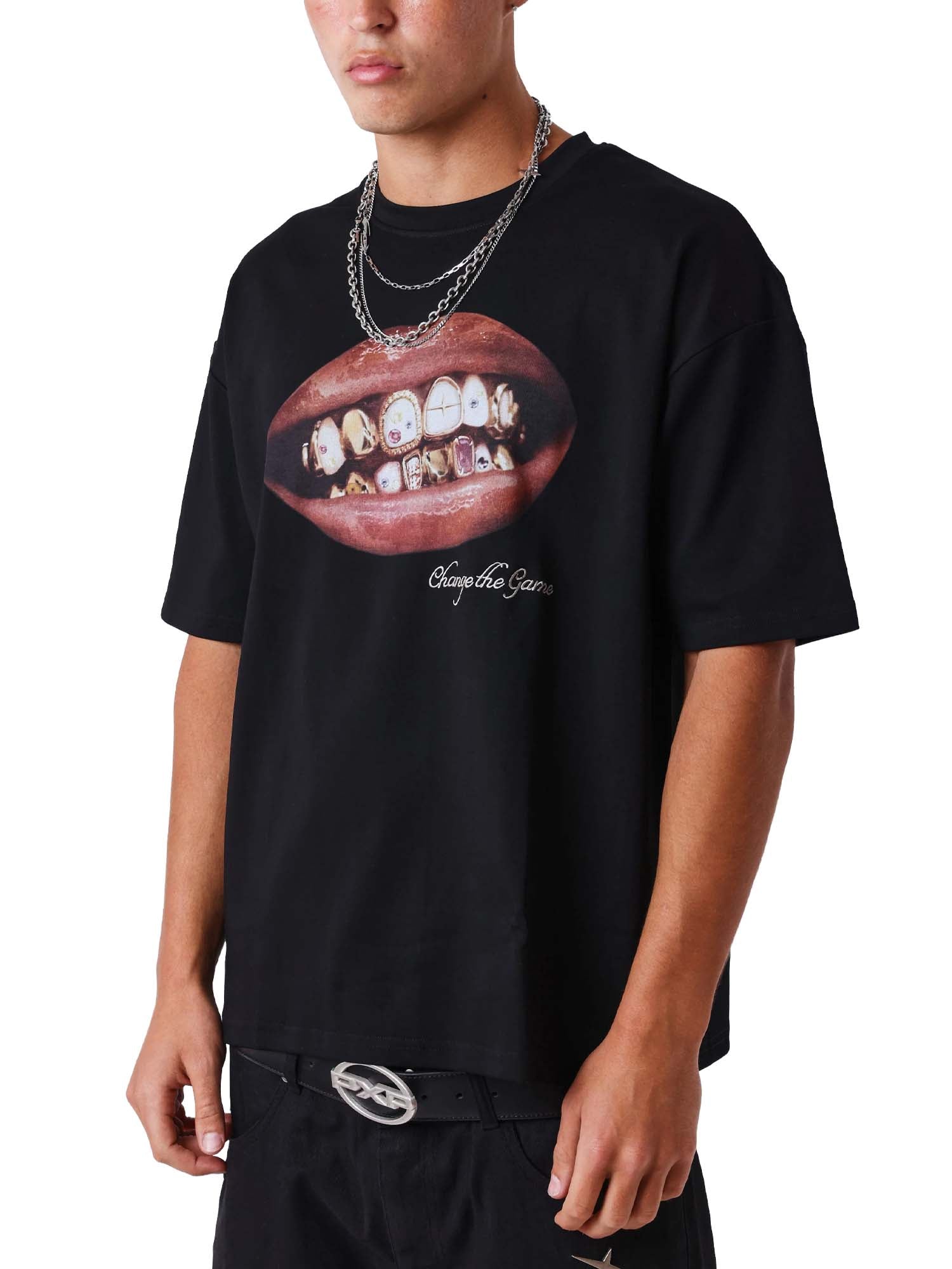Project X Paris T-shirt maniche corte GoldRush Nero