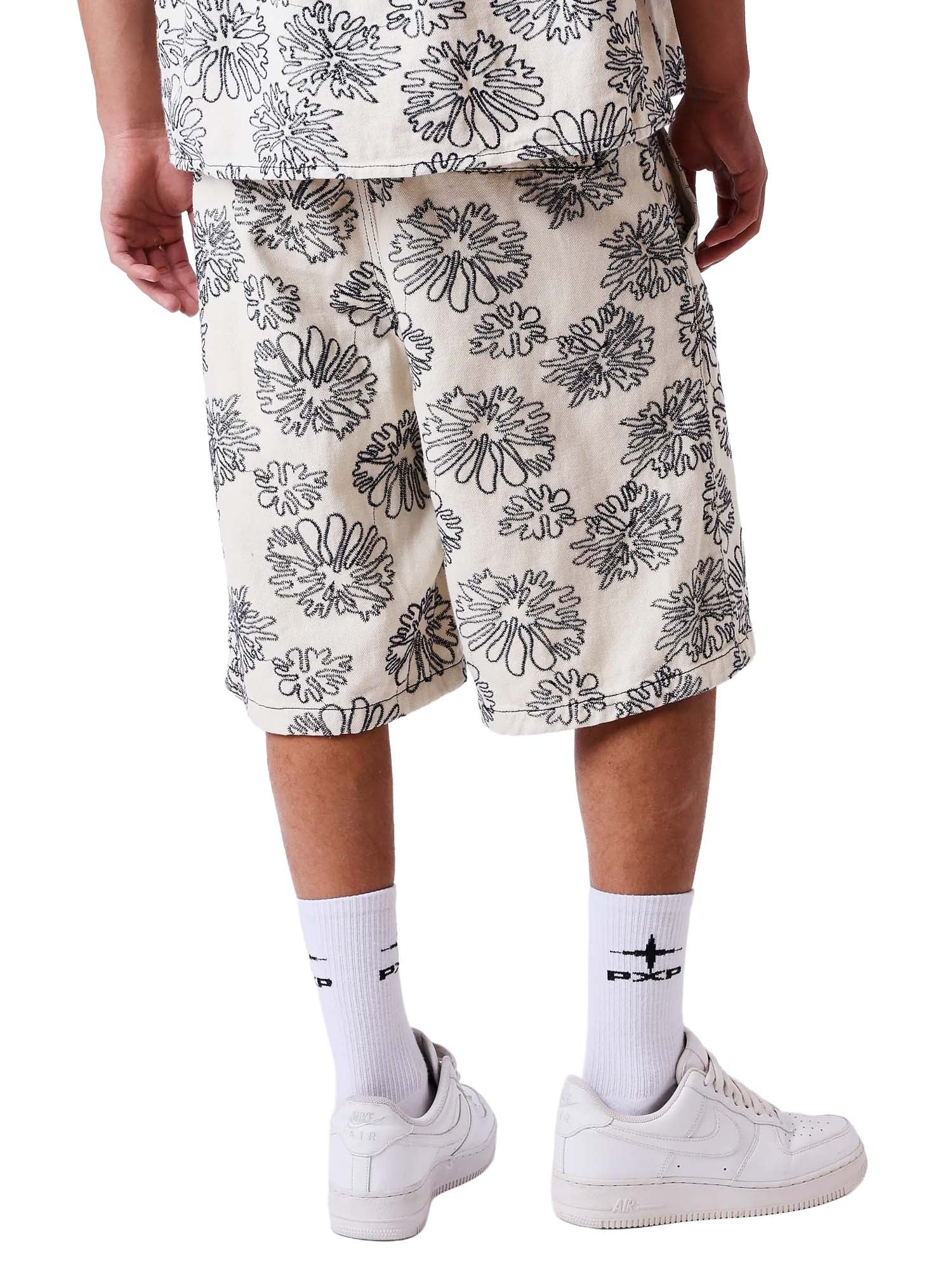 Project X Paris Shorts Street Bloom Beige