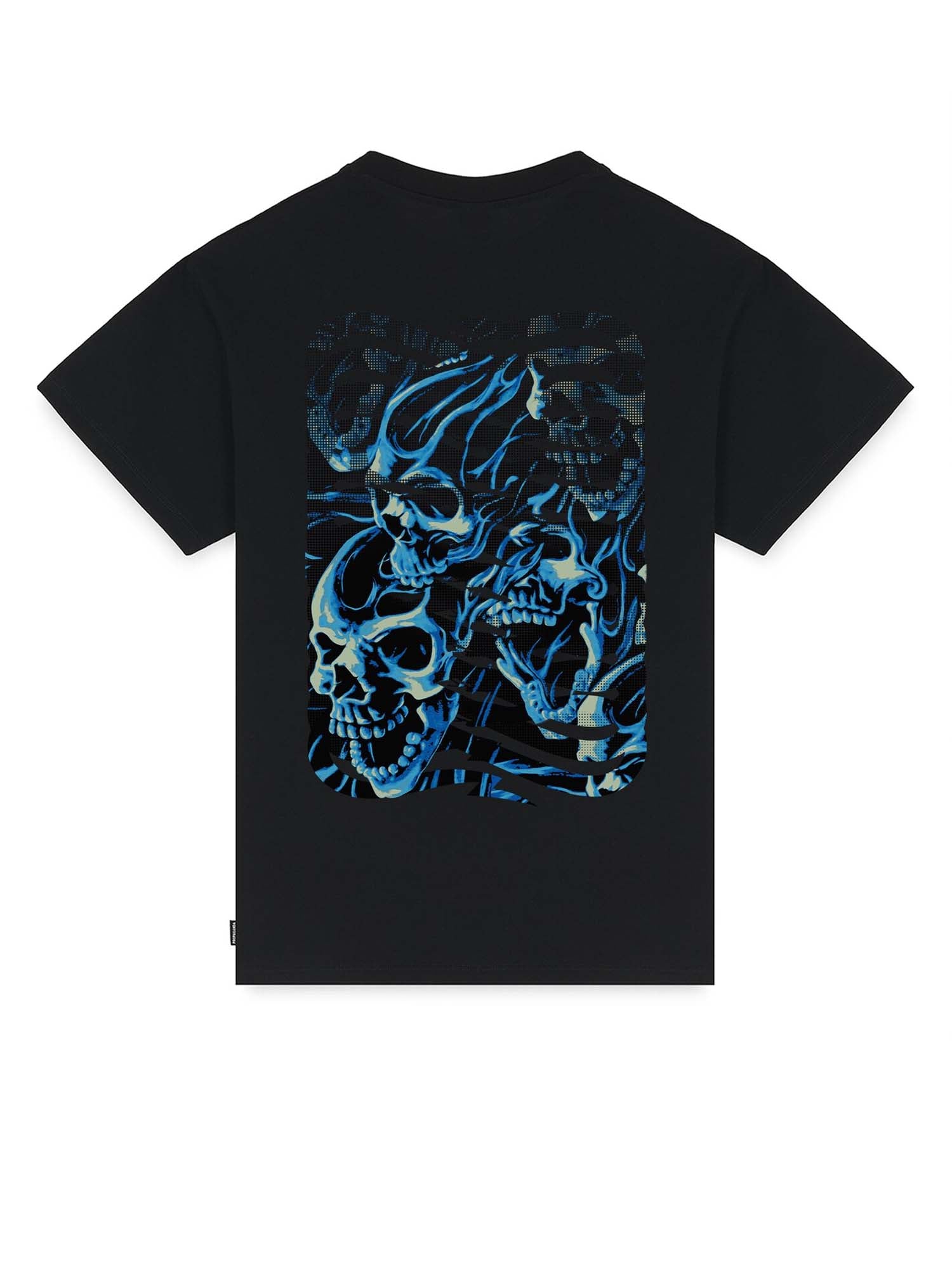 Propaganda Ribs Ghostrider Tee Nero