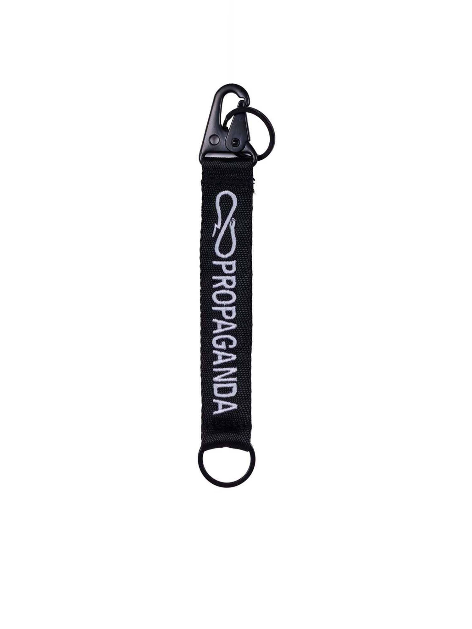 Propaganda Logo Keyholder Nero