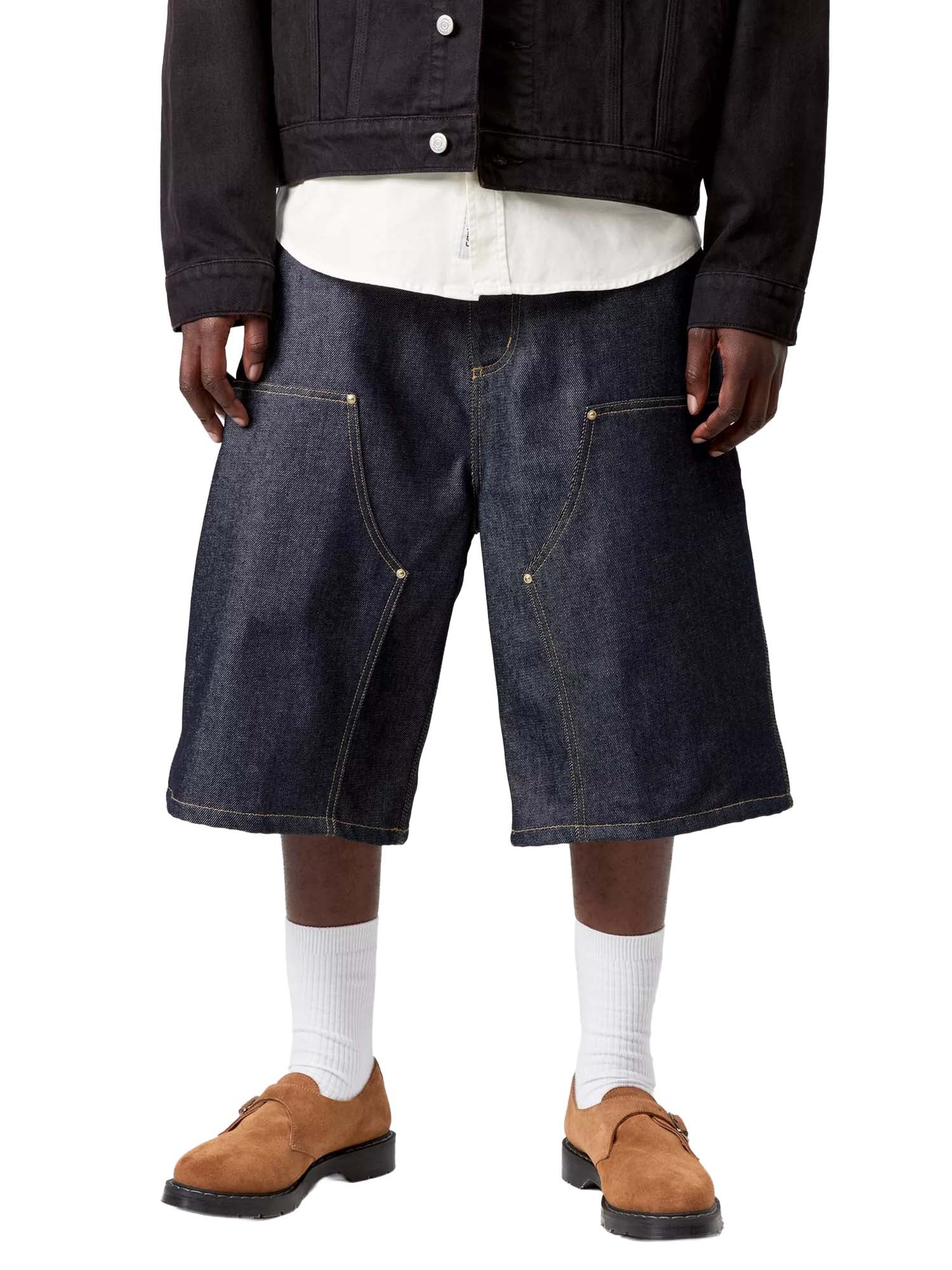 Carhartt Wip OG Aden Double Knee Short Blu