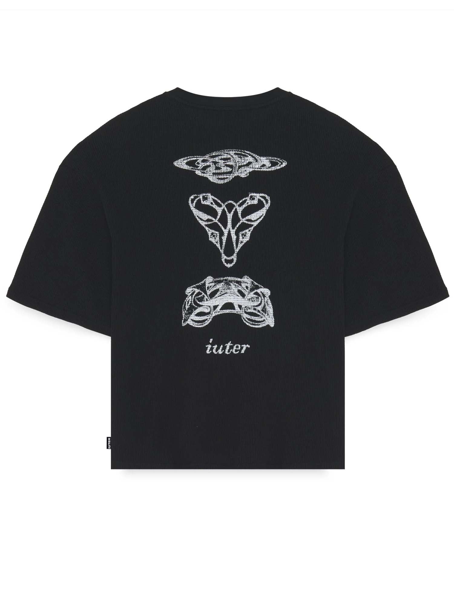 Iuter Bijoux Waffle Tee Nero