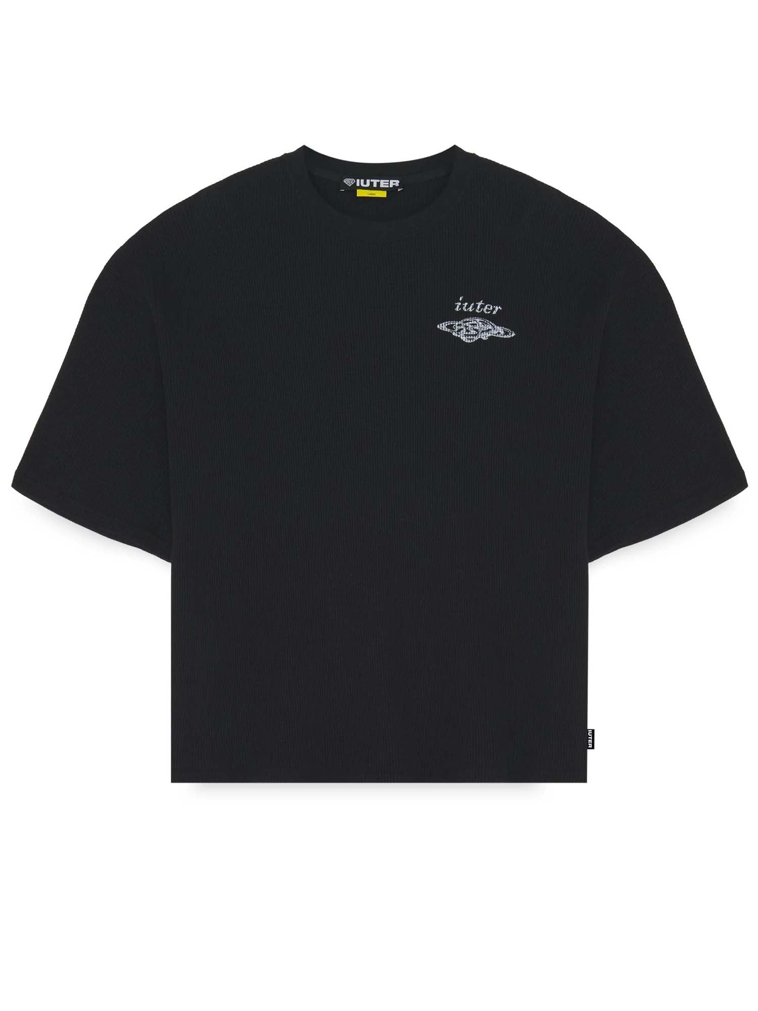 Iuter Bijoux Waffle Tee Nero