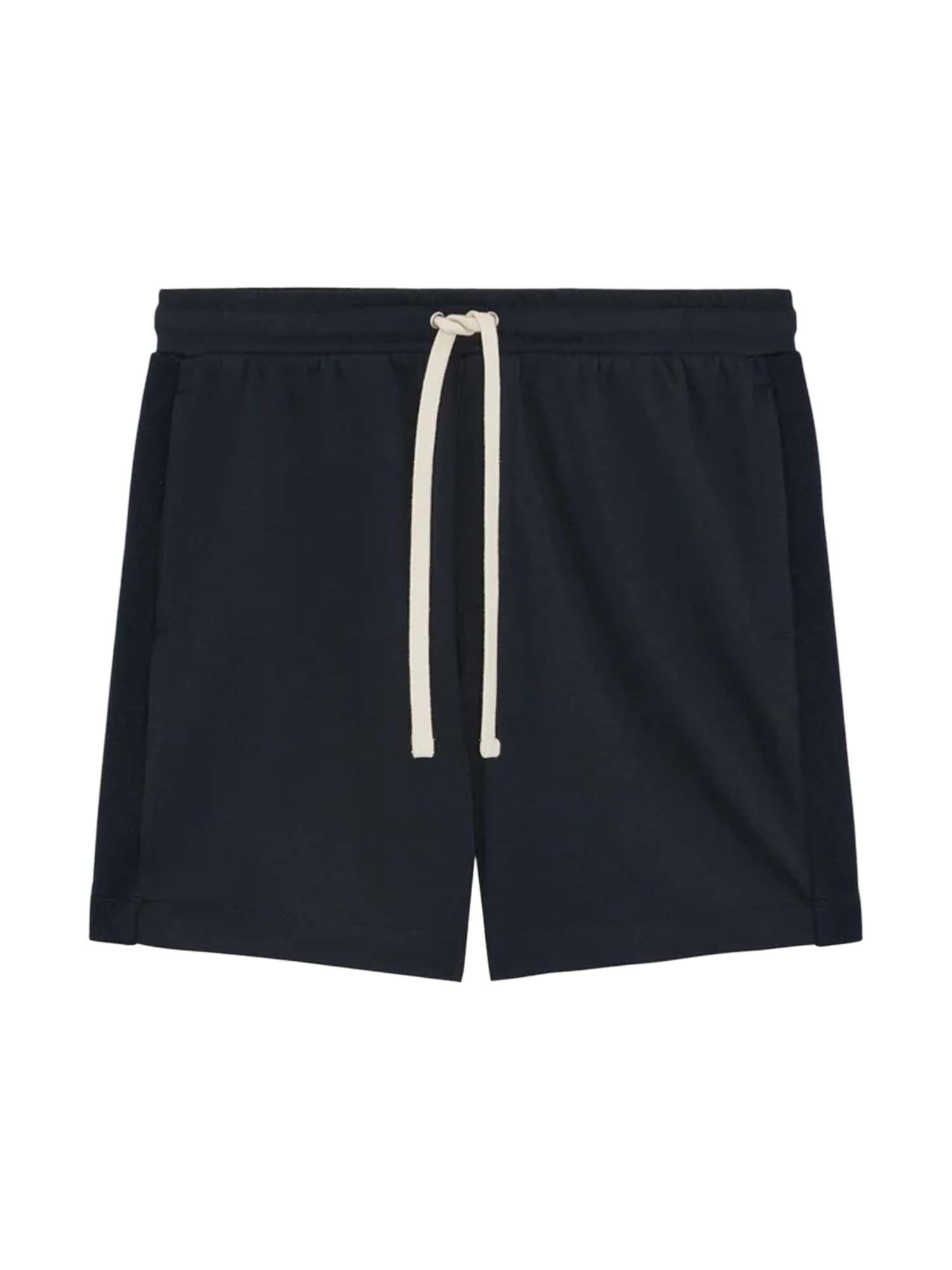 Lyle & Scott Shorts Interlock Sweat Blu