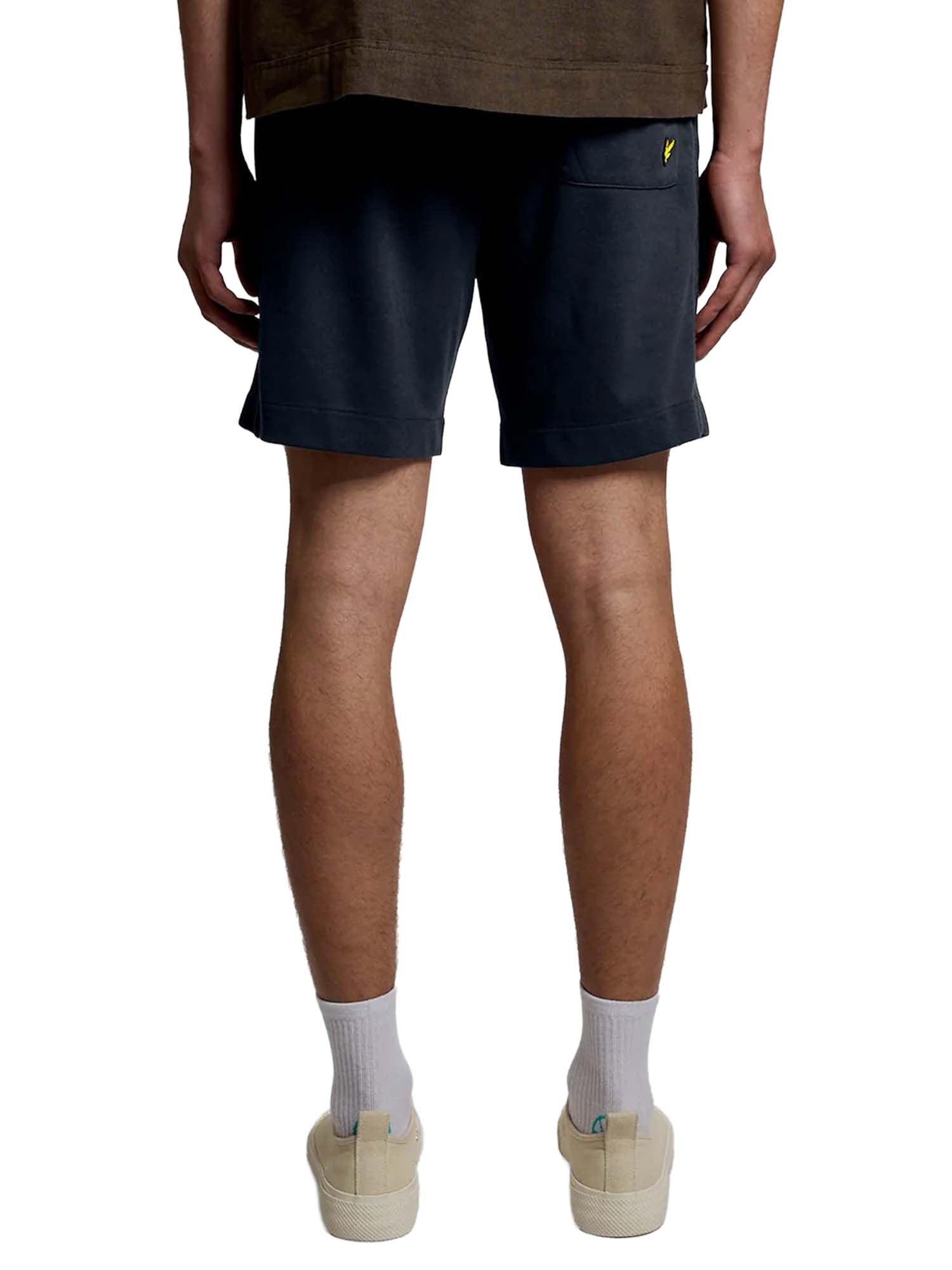 Lyle & Scott Shorts Interlock Sweat Blu