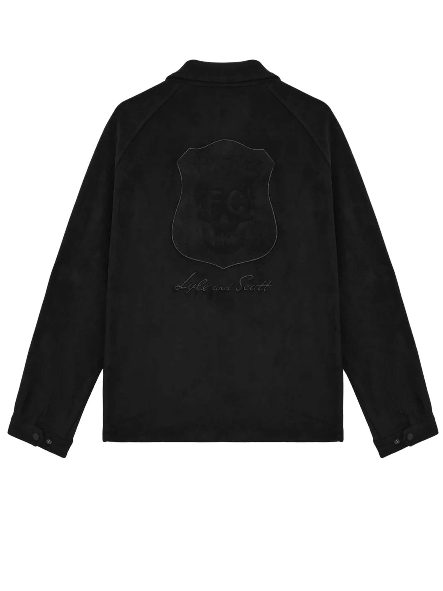 Lyle & Scott Coach Jacket x Fly Nowhere Nero
