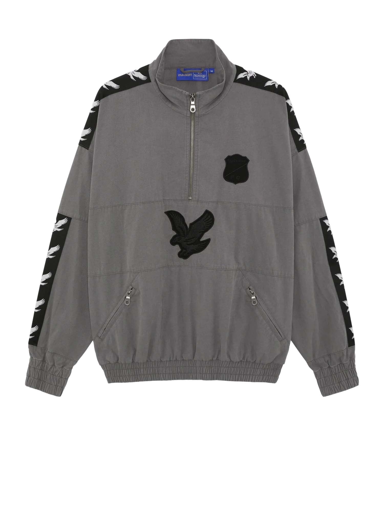 Lyle & Scott Drill Top x Fly Nowhere Grigio