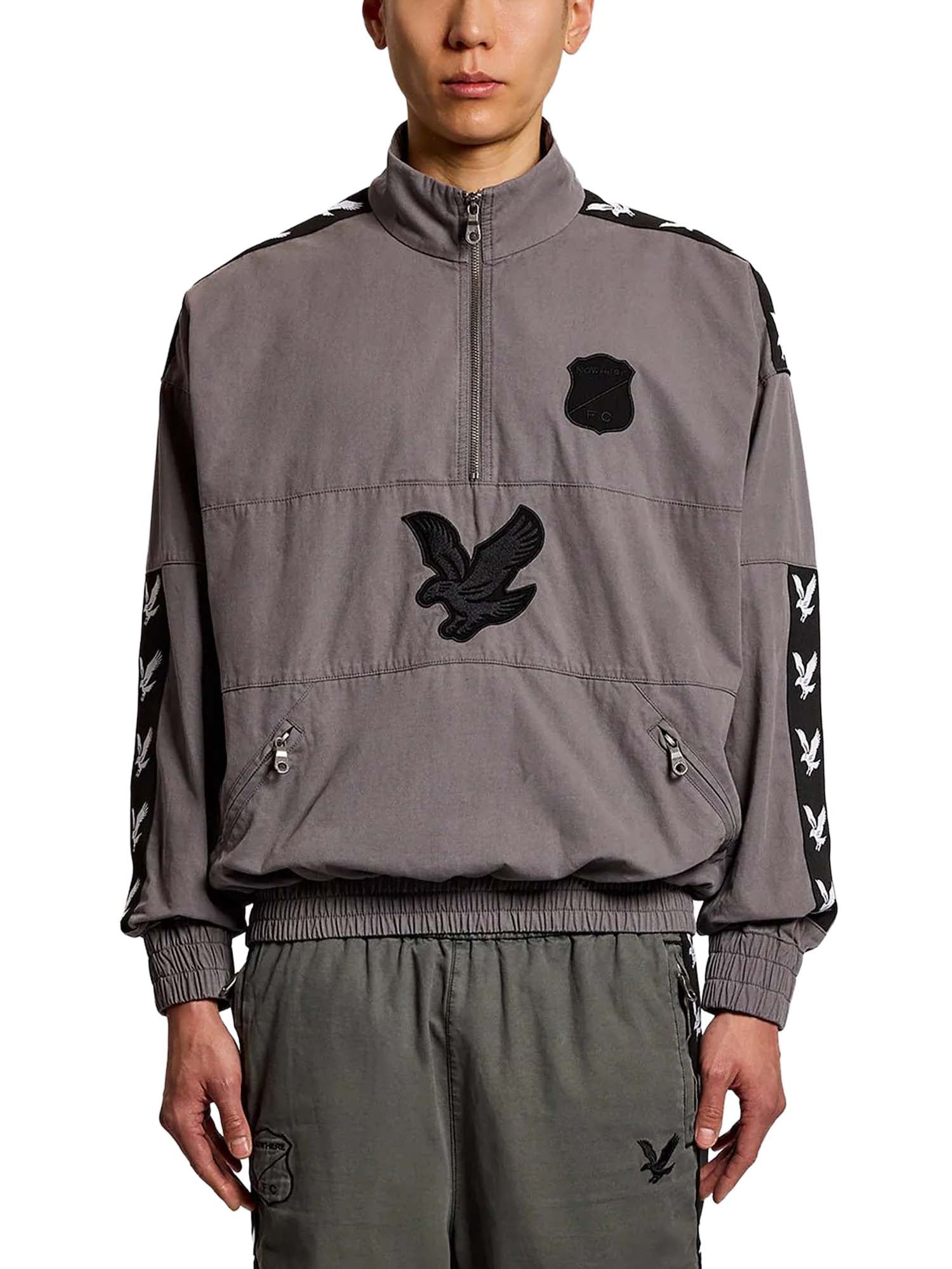Lyle & Scott Drill Top x Fly Nowhere Grigio